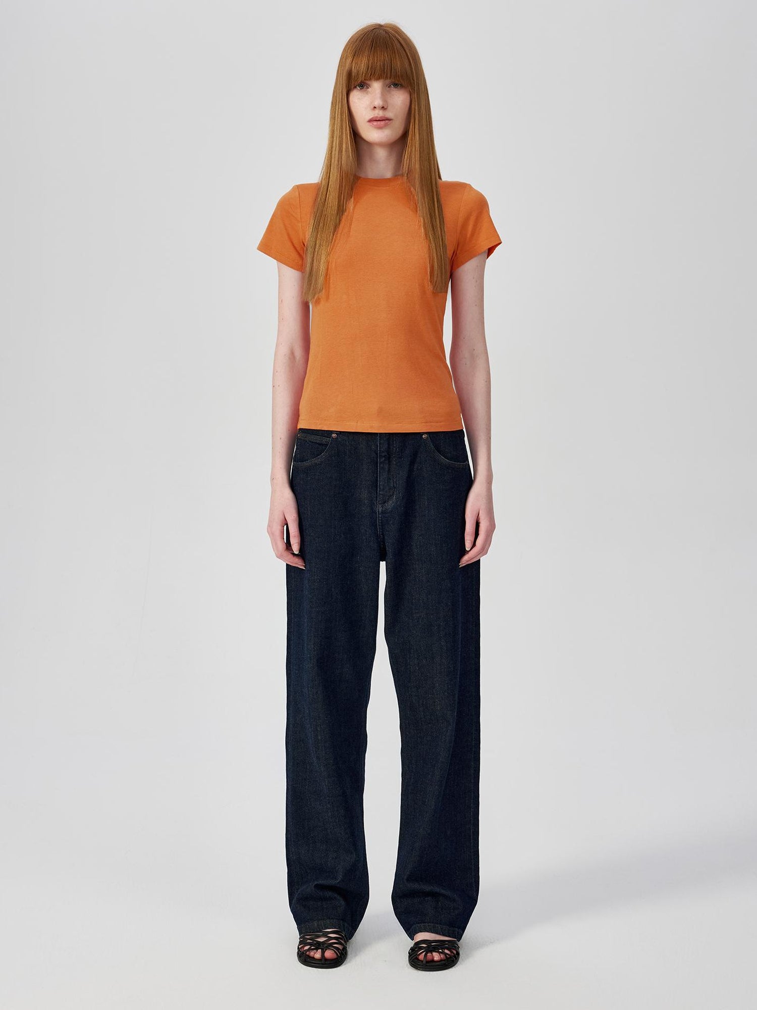 Northbutsouth Classic Round Neck Slim Fit Multi Color Basic T-shirt