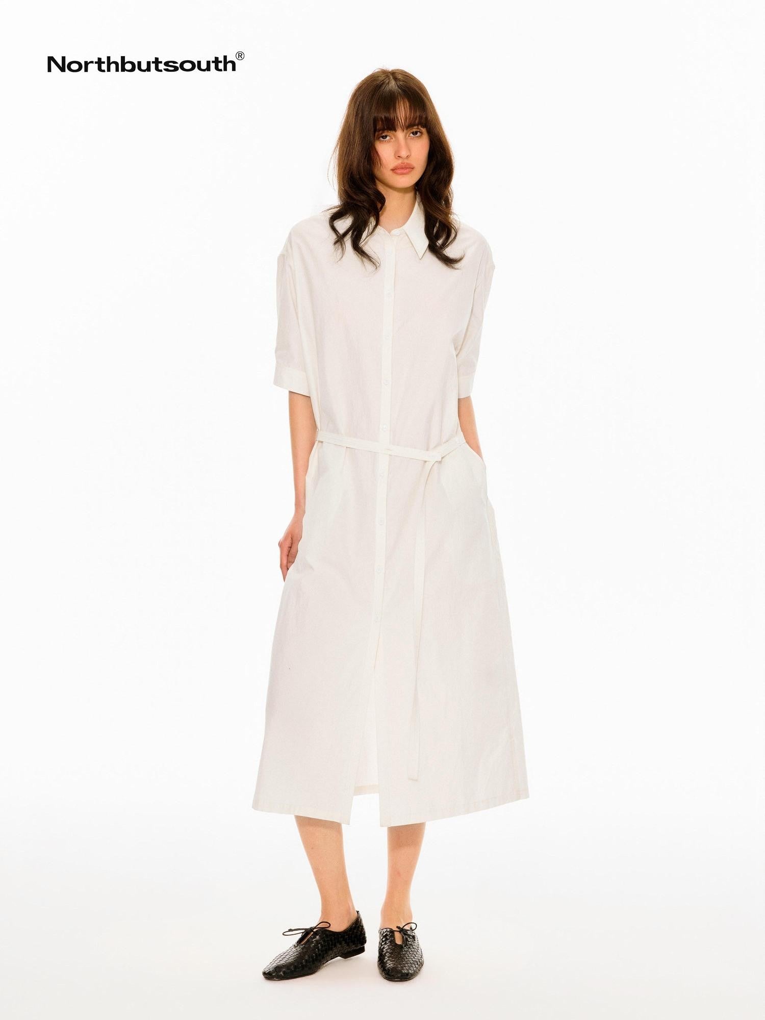Northbutsouth Classic Straight Loose Shirt Women&
