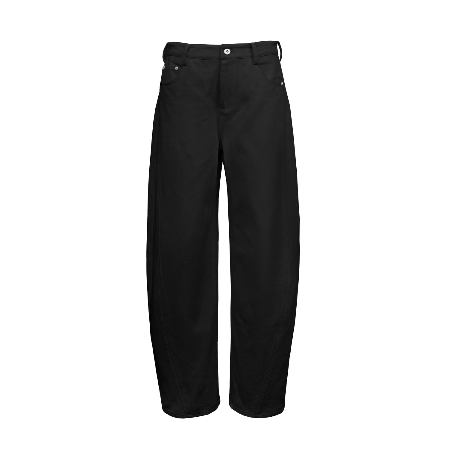 Northbutsouth Cotton Curved Hem Relaxed Fit Casual Trousers MISSTT