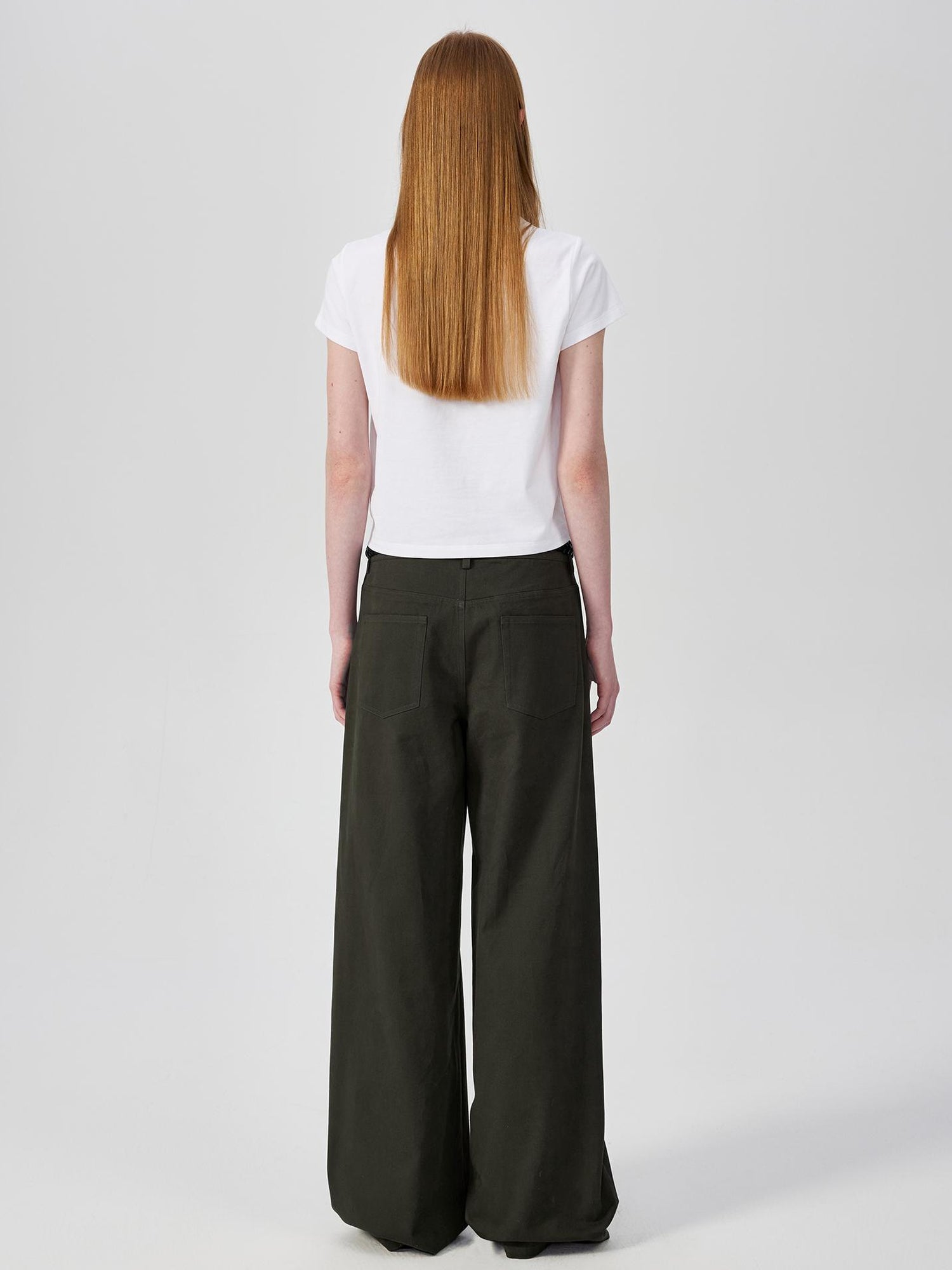 Northbutsouth Cropped Cotton Crewneck Tee Multi Color Basic Fit