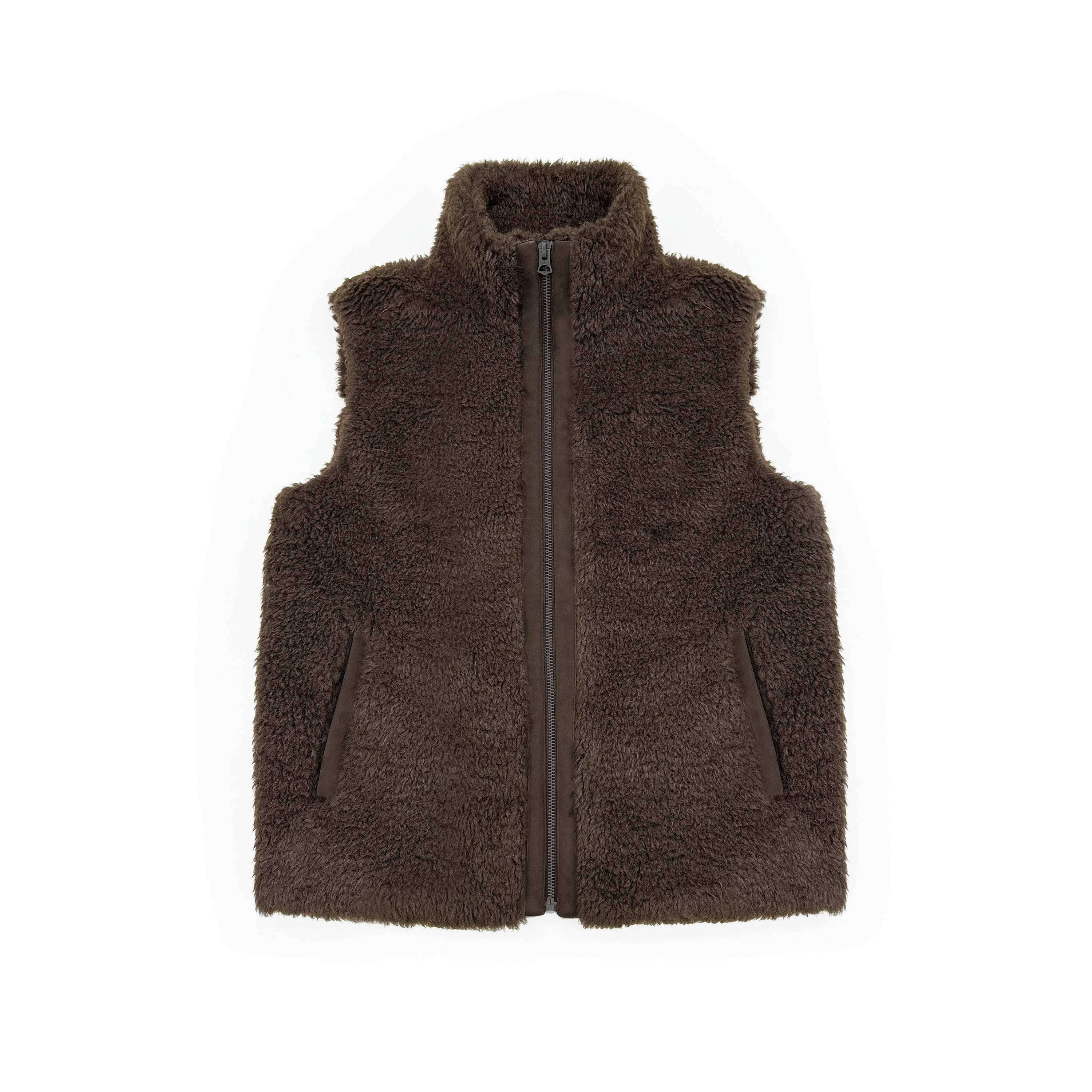 Northbutsouth_Curly_Plush_High_Collar_Straight_Cut_Women&