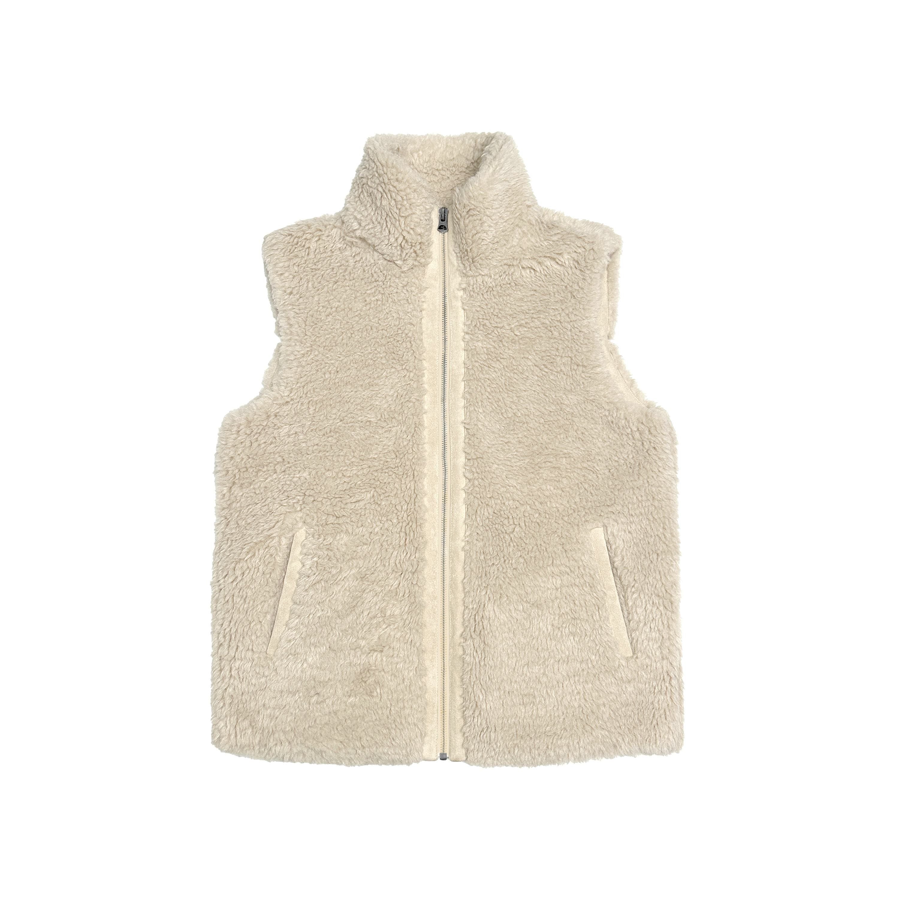 Northbutsouth_Curly_Plush_High_Collar_Straight_Cut_Women&