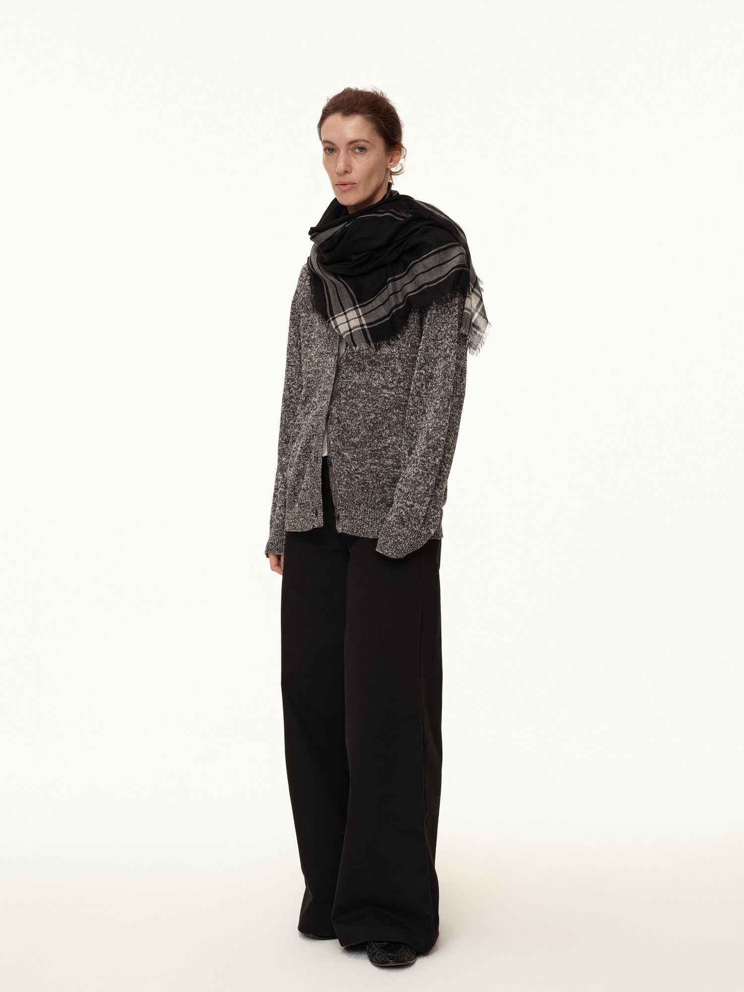 Northbutsouth Deck Multi Button Loose Straight Leg Pants