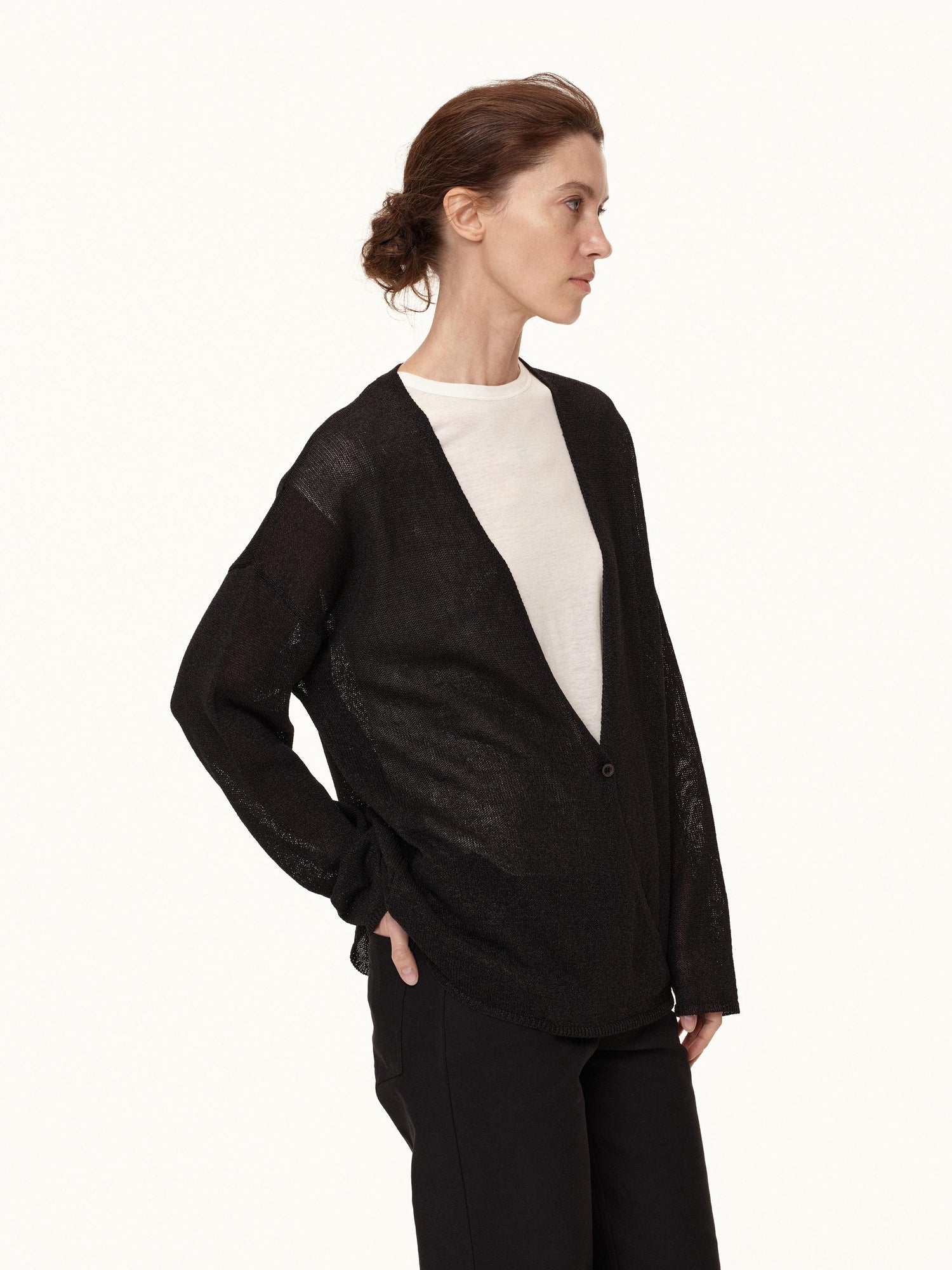 Northbutsouth Deep V Lightweight Layering Knit Top