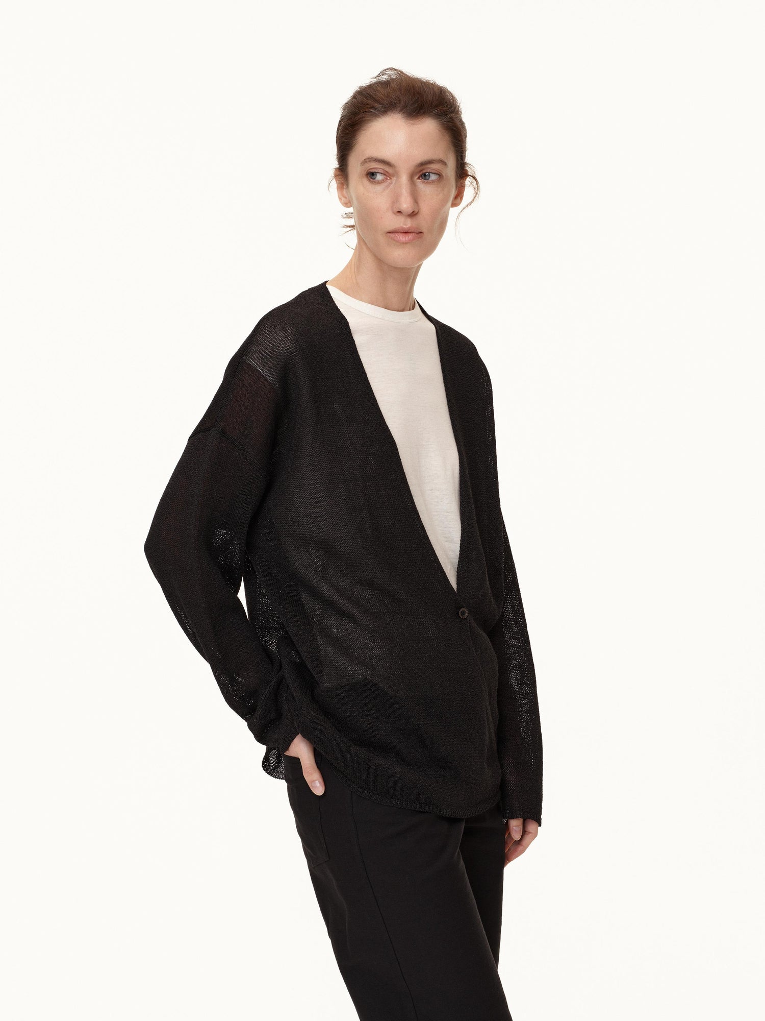 Northbutsouth Deep V Lightweight Layering Knit Top