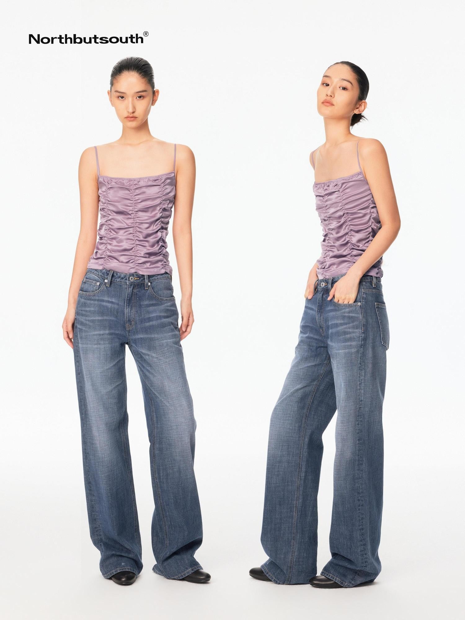 Northbutsouth Figure Flattering Ruched Women&