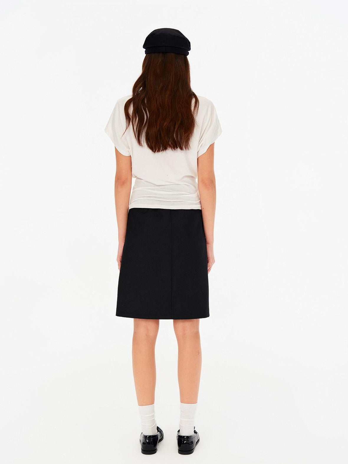 Northbutsouth Four Color Asymmetrical Slanted Neck Women&