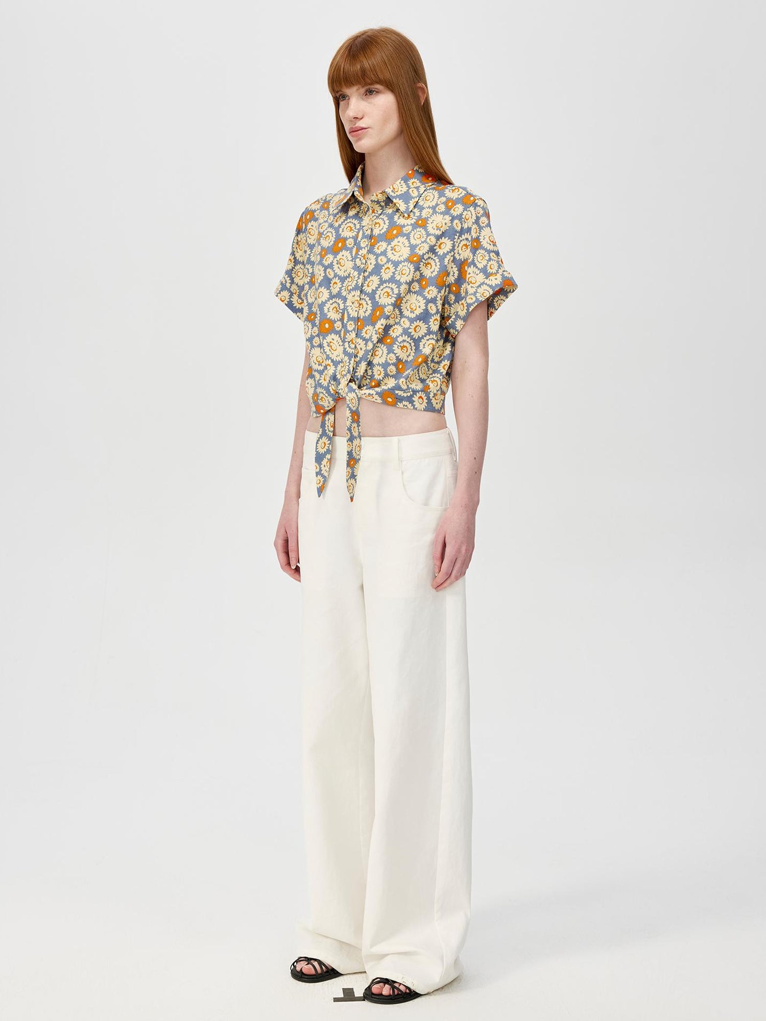 Northbutsouth Four Color Classic Casual Low Waist Straight Leg Lightweight Pants