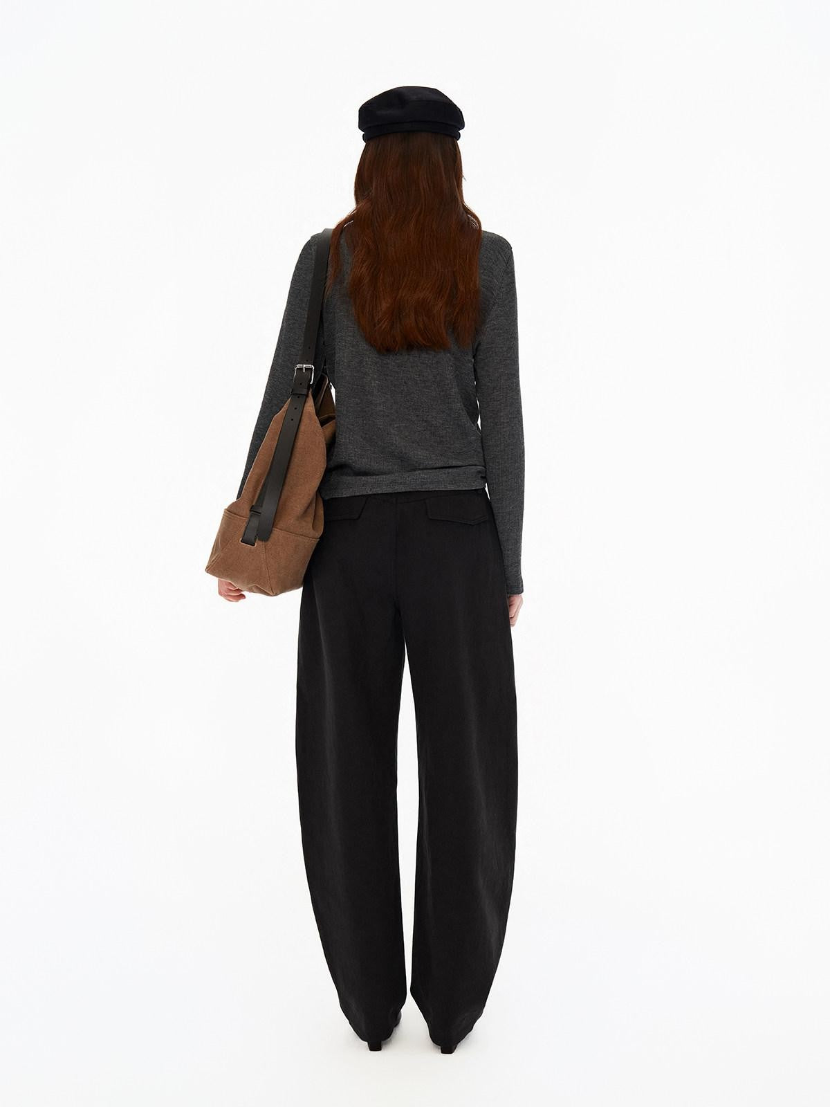 Northbutsouth Four Color Henley Loose Fit Women&