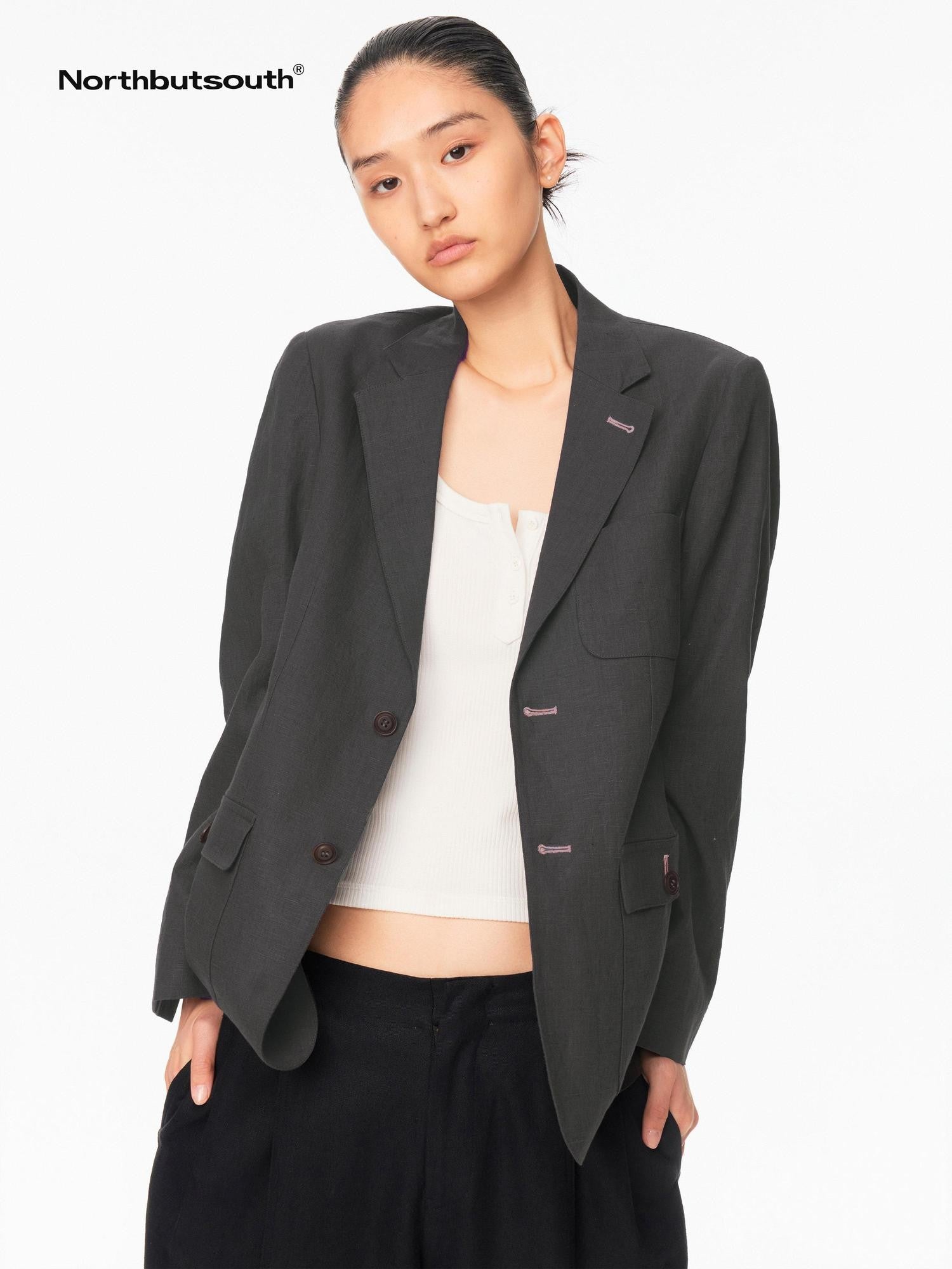 Northbutsouth French Normandy Vintage Structured Lightweight Women&