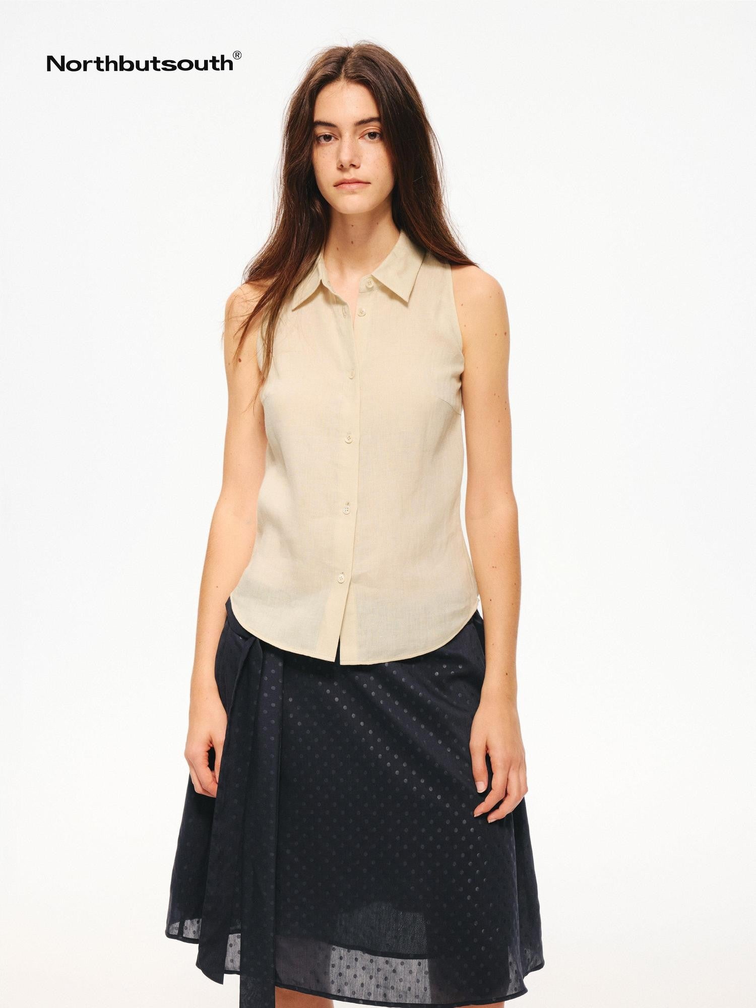 Northbutsouth Jacquard Polka Dot Strapless Convertible Tie Women&
