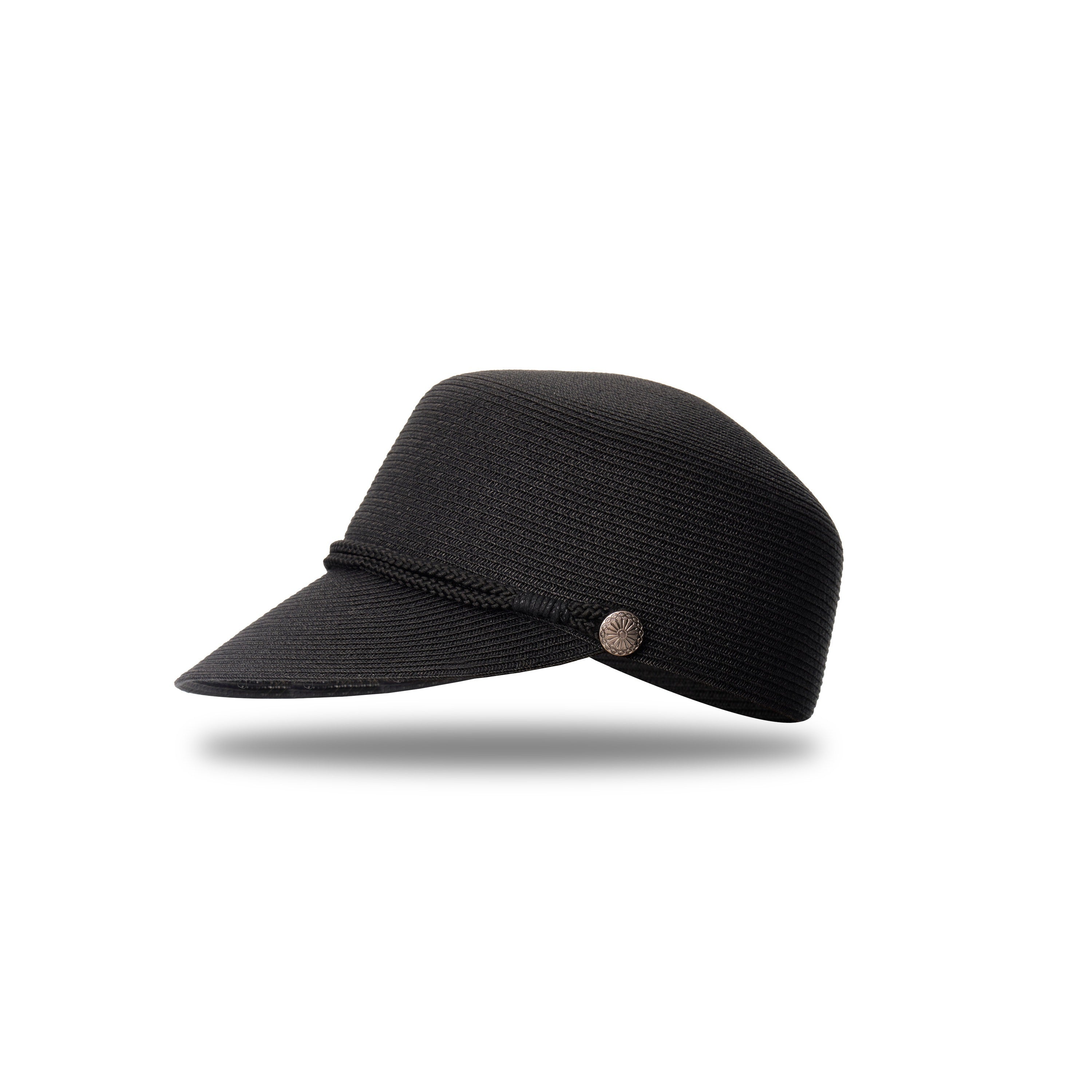 Northbutsouth_Japanese_Straw_Woven_Equestrian_Round_Top_Curved_Brim_Women&