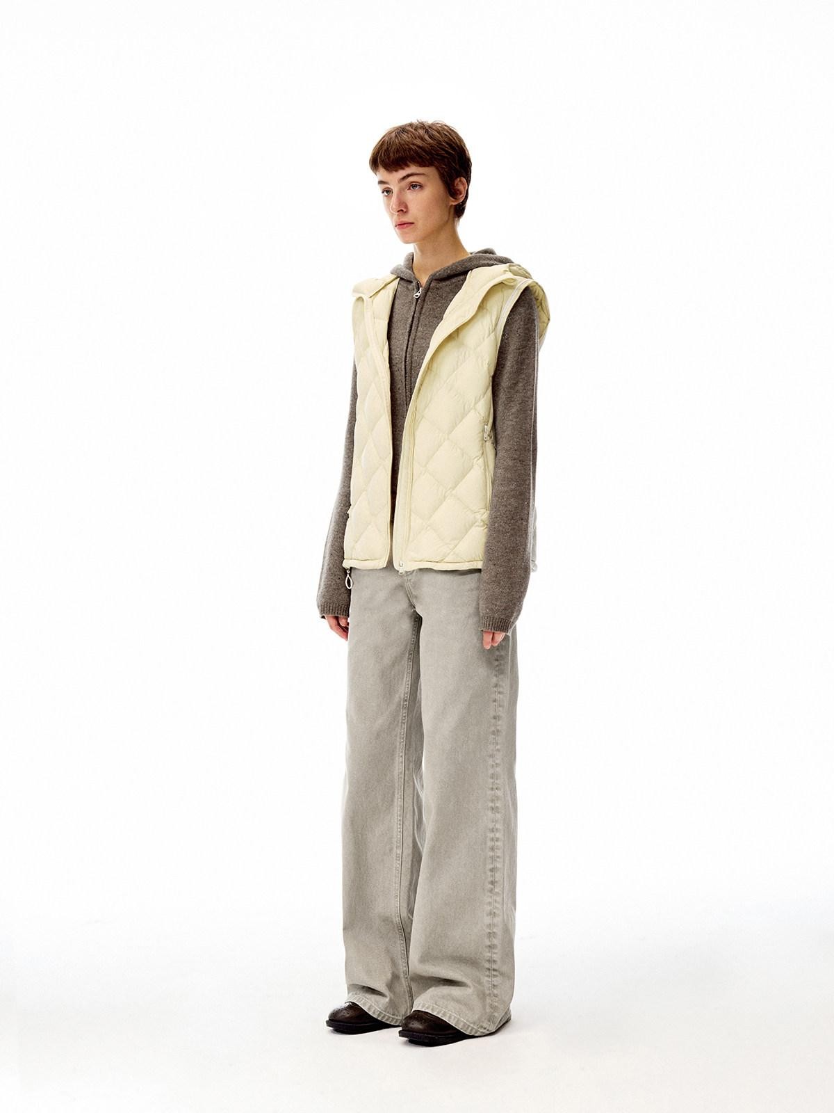 Northbutsouth Khaki Green Low Rise Zip Fly Loose Fit Casual Women&