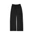 Northbutsouth Laser-Cut Hollow-Out Straight-Leg Pants In Black And White MISSTT