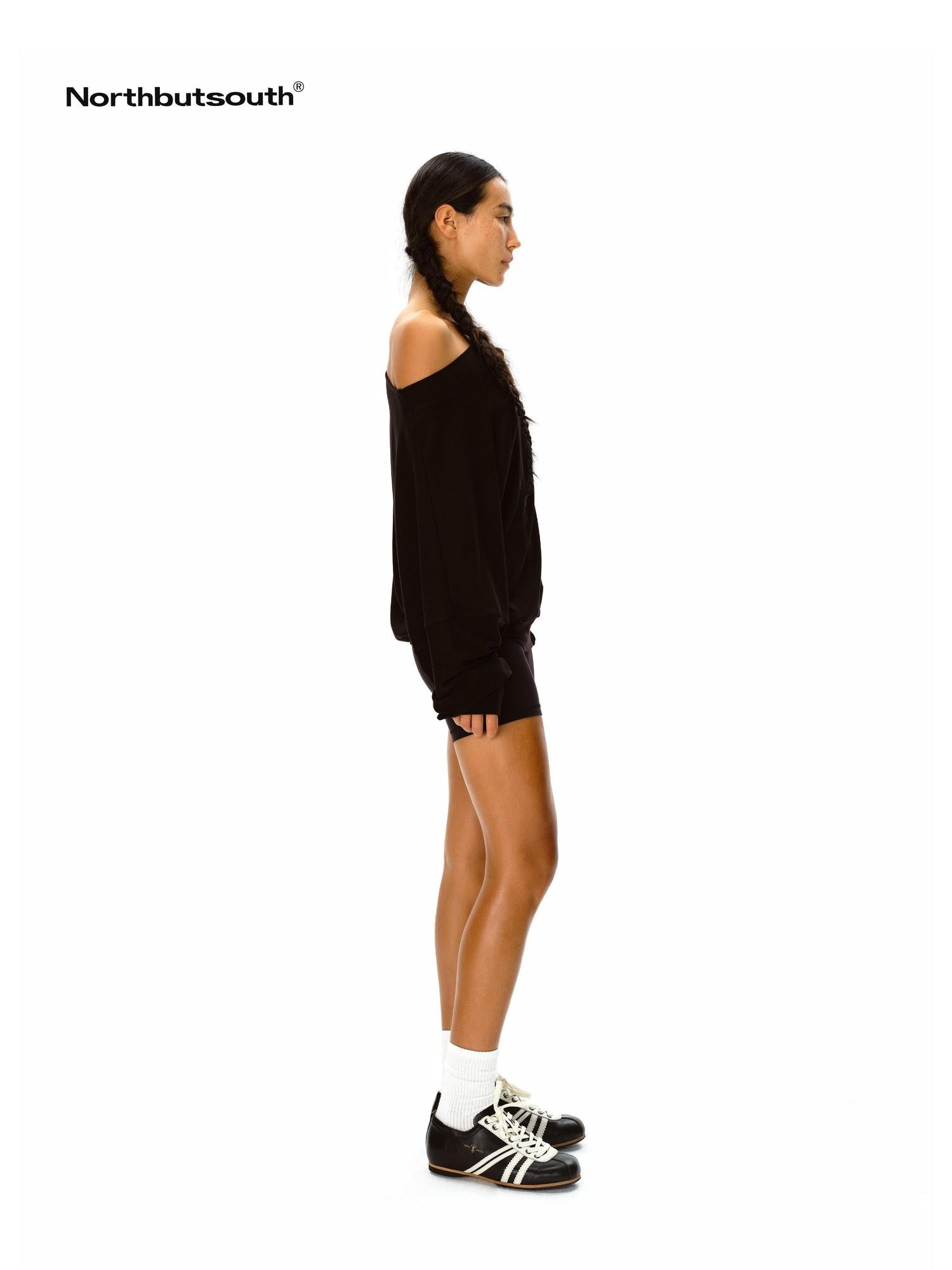 Northbutsouth Layered Asymmetrical Long Sleeve Women&