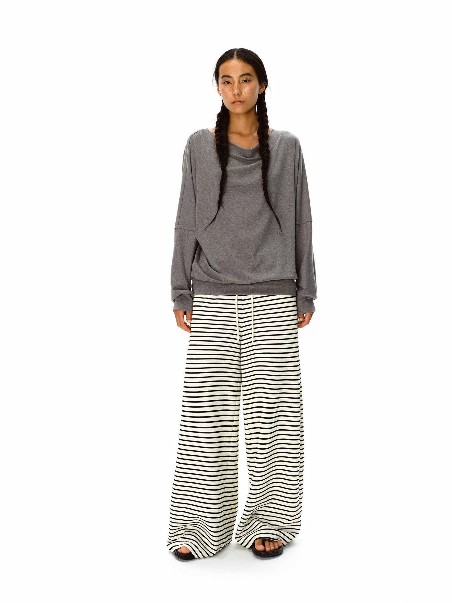 Northbutsouth Layered Asymmetrical Long Sleeve Women&