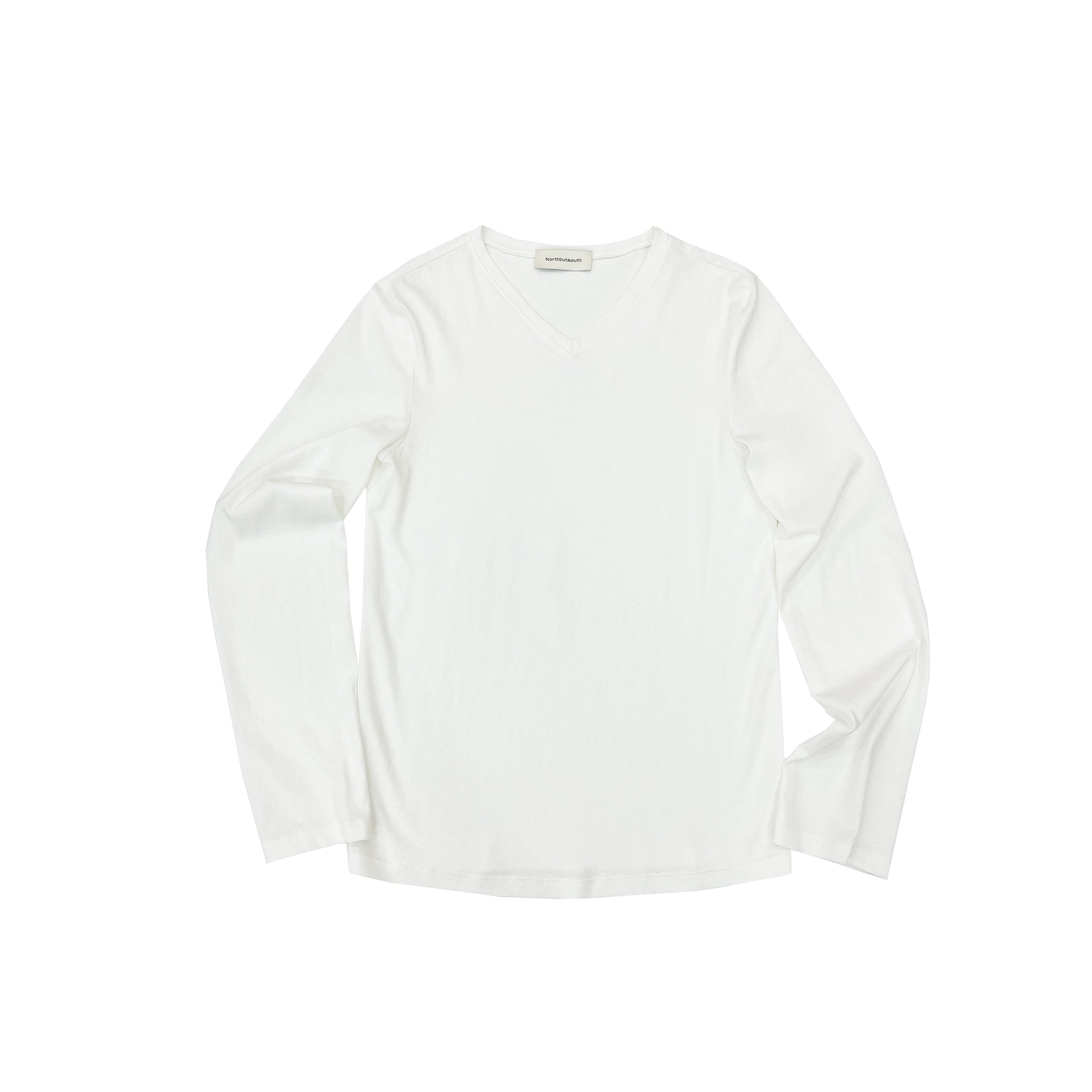 Northbutsouth Lightweight Bamboo Cotton V-Neck Relaxed Fit Tee MISSTT