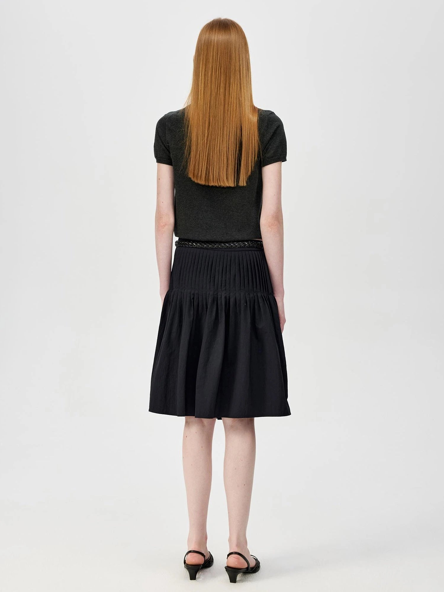 Lightweight Knit T-shirt In Multiple Colors