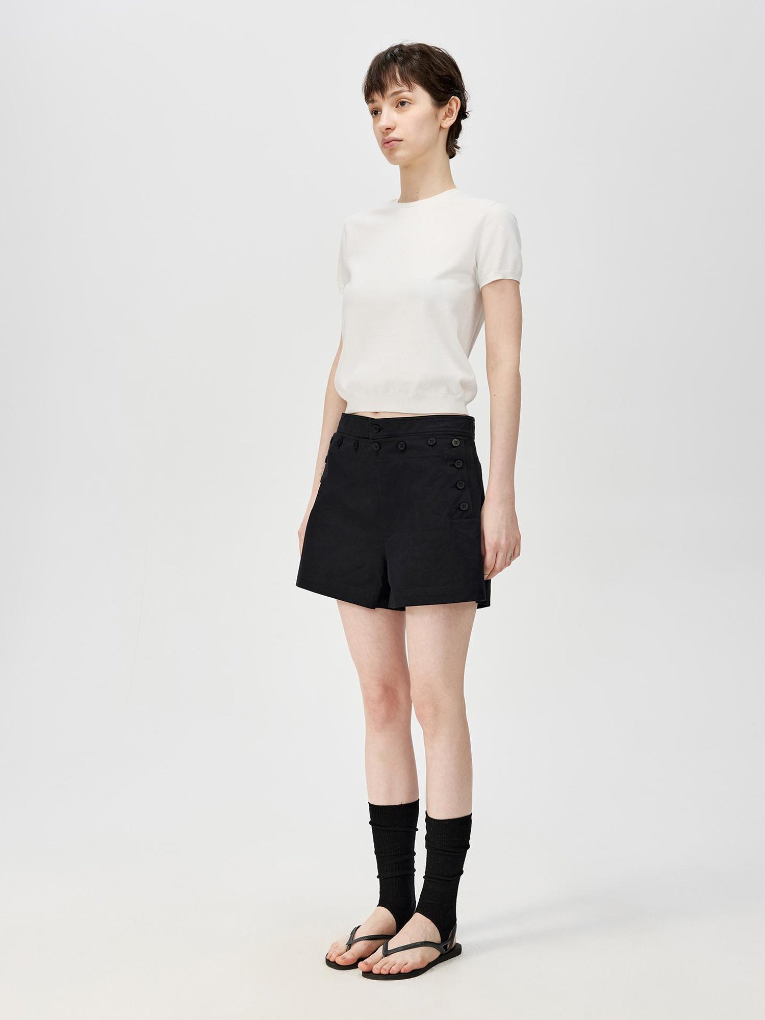 Northbutsouth Lightweight Knit T-shirt In Multiple Colors