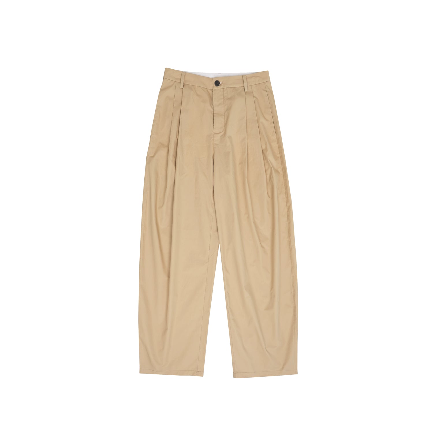 Northbutsouth Lightweight Mid Low Waist Pleated Casual Trousers MISSTT