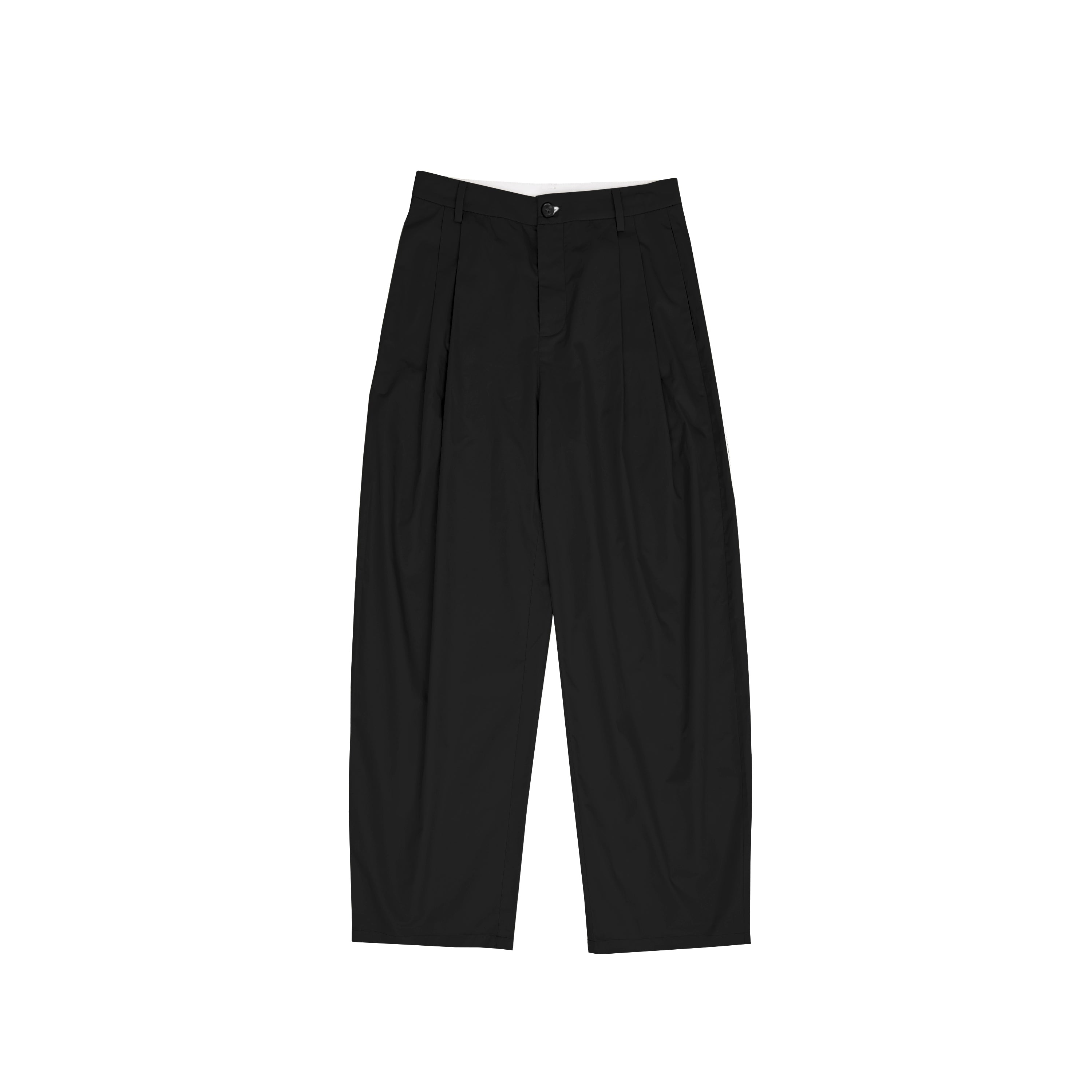 Northbutsouth Lightweight Mid Low Waist Pleated Casual Trousers MISSTT