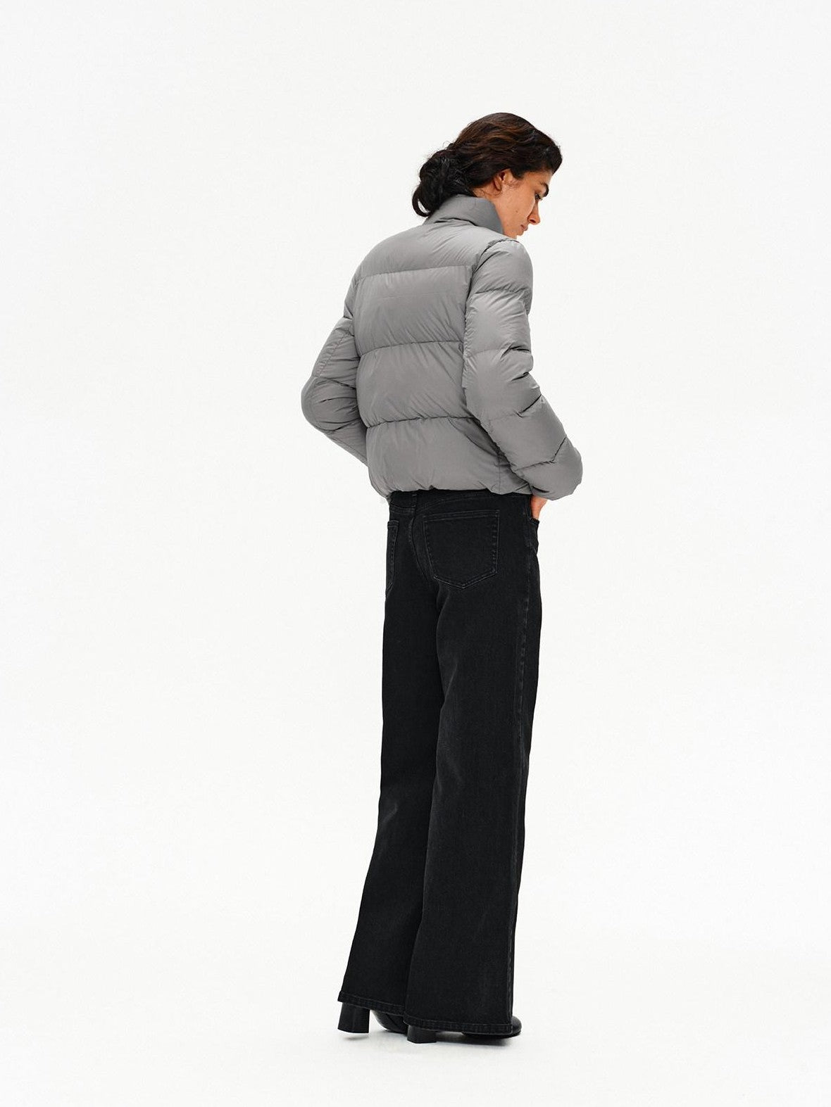 Northbutsouth Lightweight Quilted Stand Collar Women&