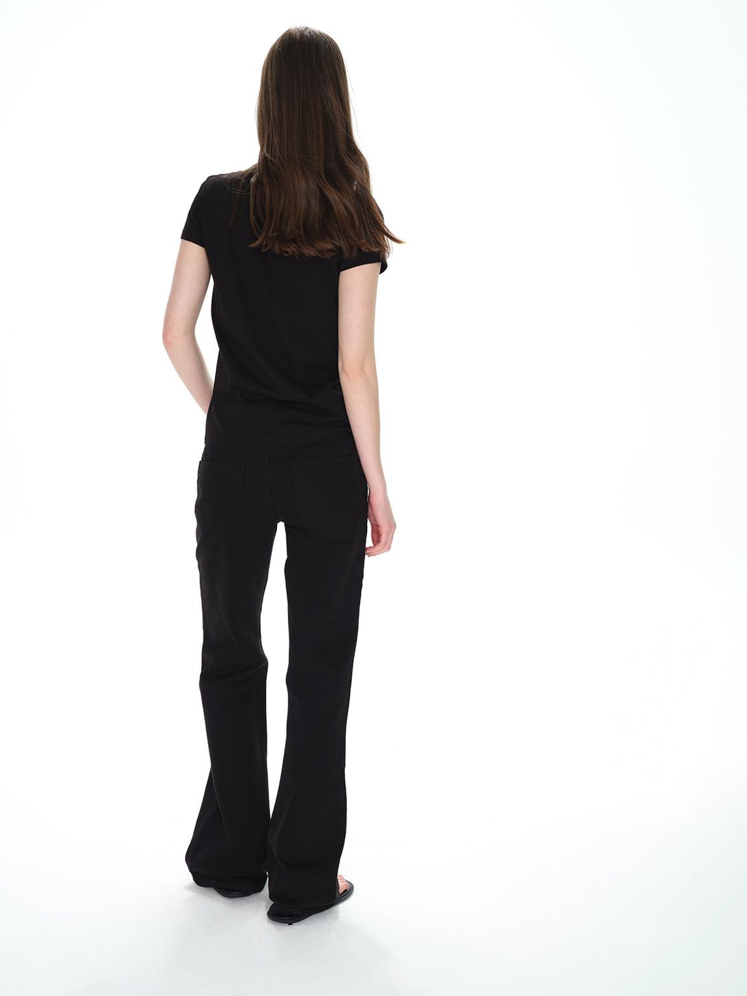 Northbutsouth Lightweight Ribbed Cotton Slim Fit T-shirt