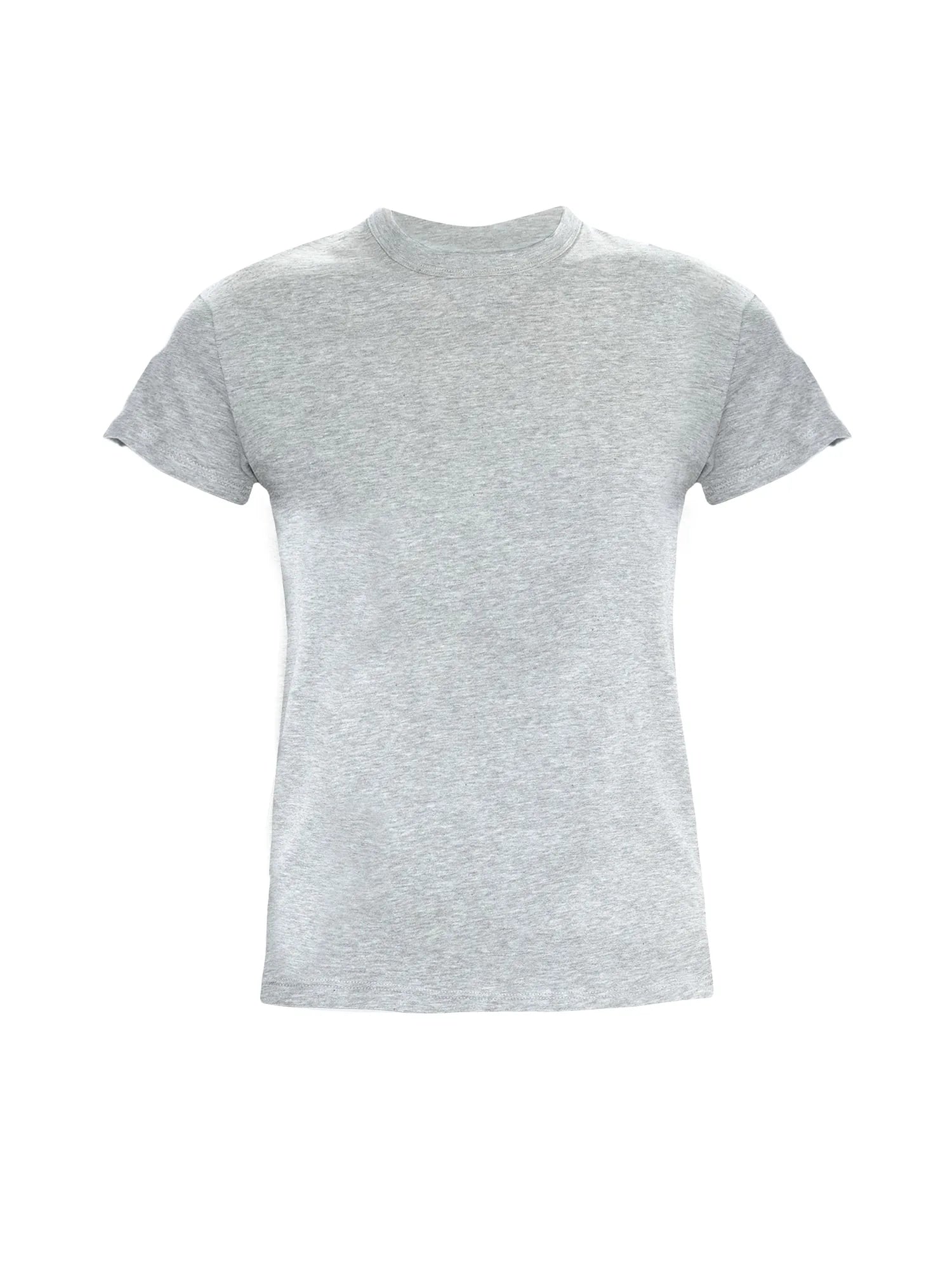 Lightweight Ribbed Cotton Slim Fit T-shirt