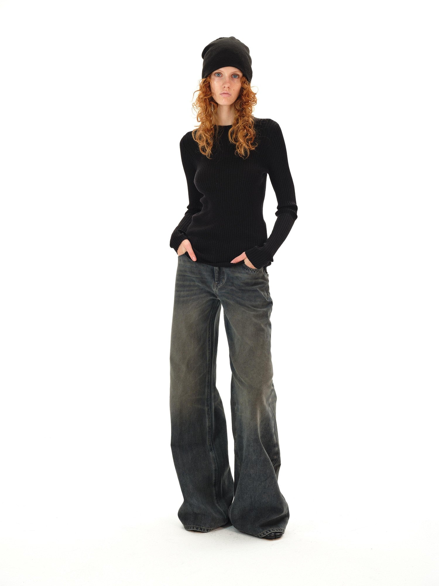 Northbutsouth Lightweight Ribbed Crew Neck Women&