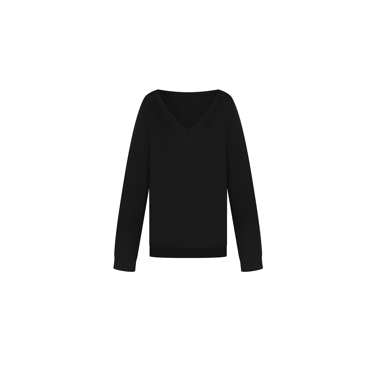 Northbutsouth Lightweight Wool V-Neck Loose Knit Sweater MISSTT