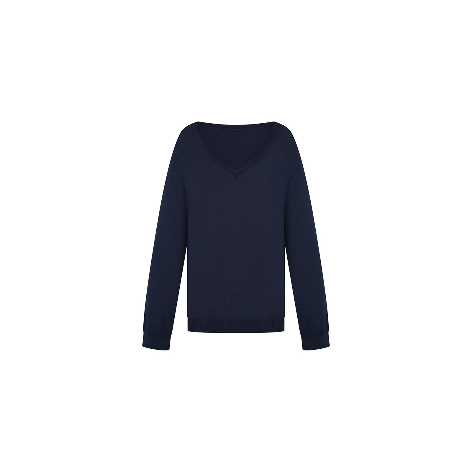 Northbutsouth Lightweight Wool V-Neck Loose Knit Sweater MISSTT