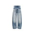 Northbutsouth Low Rise Washed Denim Jeans With Cat Whisker Fading MISSTT