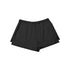 Northbutsouth Mid Rise Black White Foldable Waistband Sport Shorts MISSTT