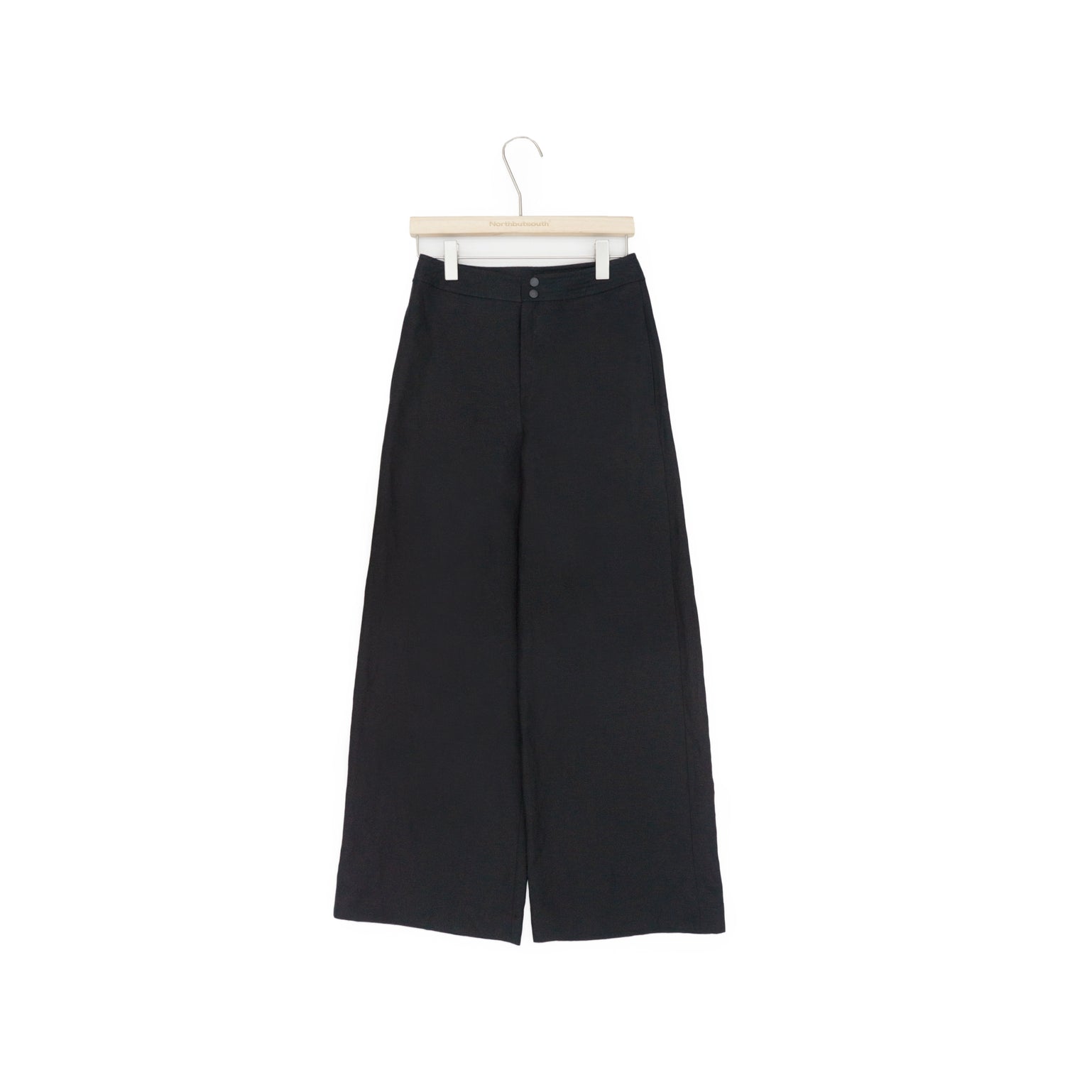 Northbutsouth Mid Rise Linen Blend Relaxed Fit Straight Leg Pants MISSTT