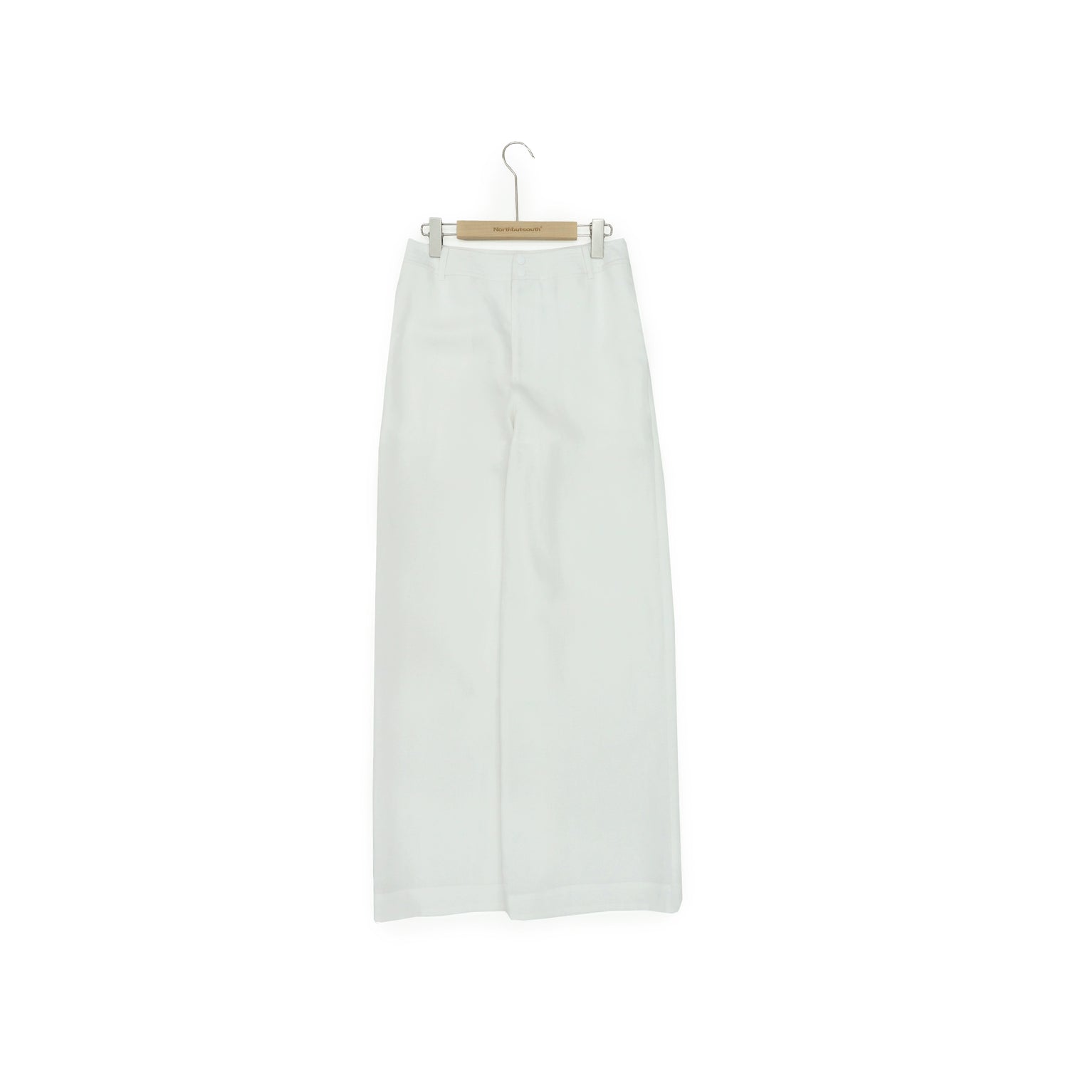 Northbutsouth Mid Rise Linen Blend Relaxed Fit Straight Leg Pants MISSTT