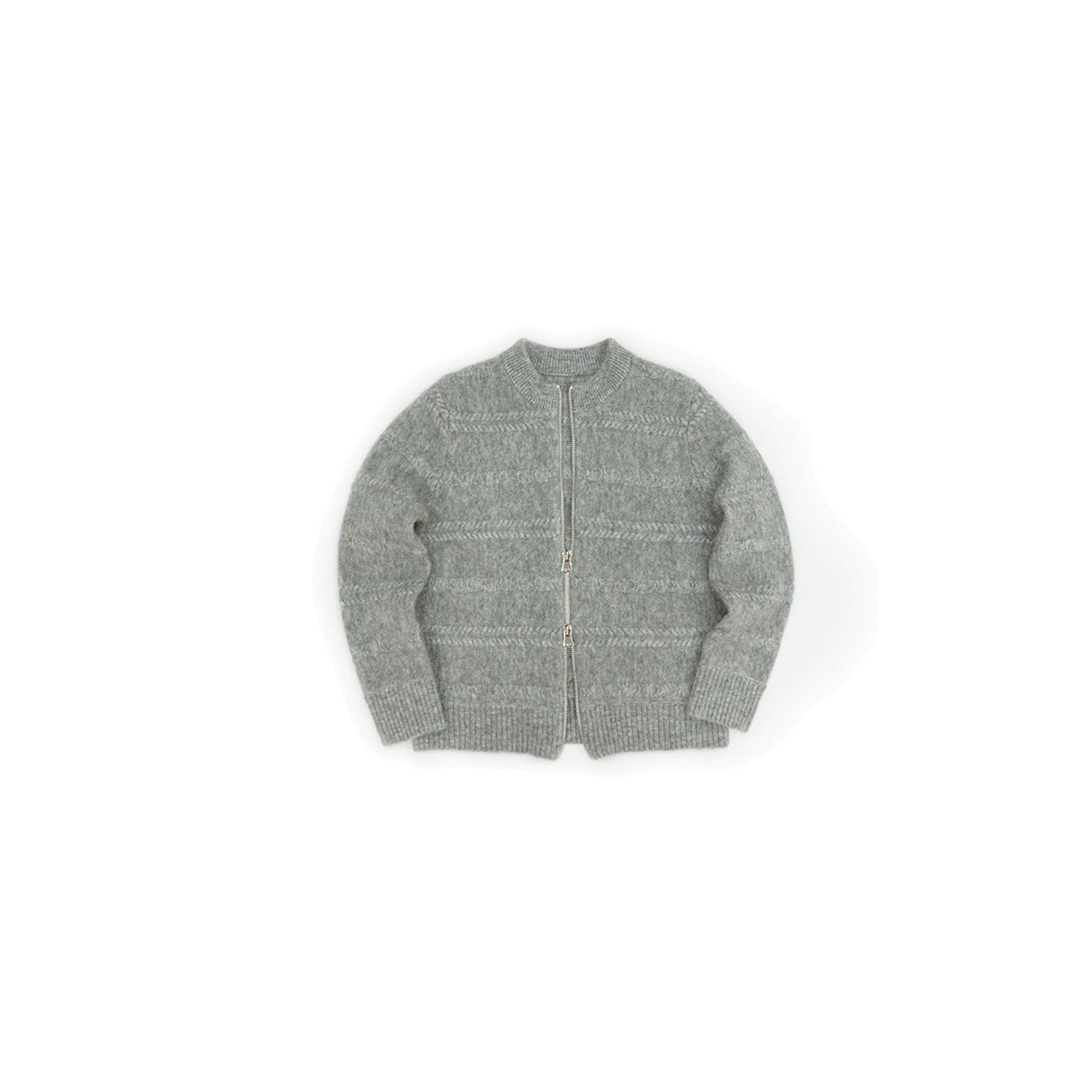 Northbutsouth Mohair Relief Cable Knit Cardigan MISSTT