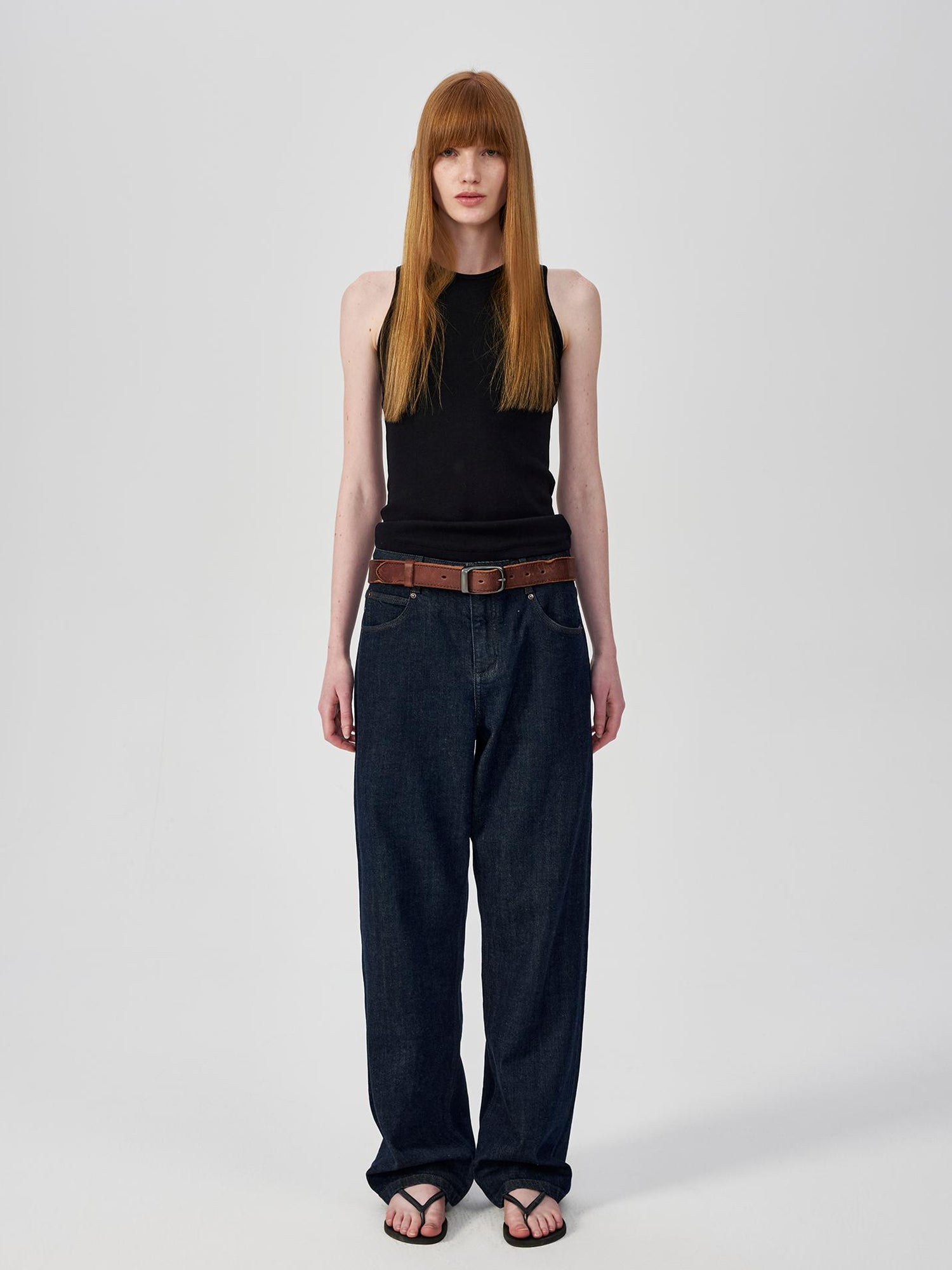 Northbutsouth Multi Color Round Neck Slim Fit Camisole With Side Support