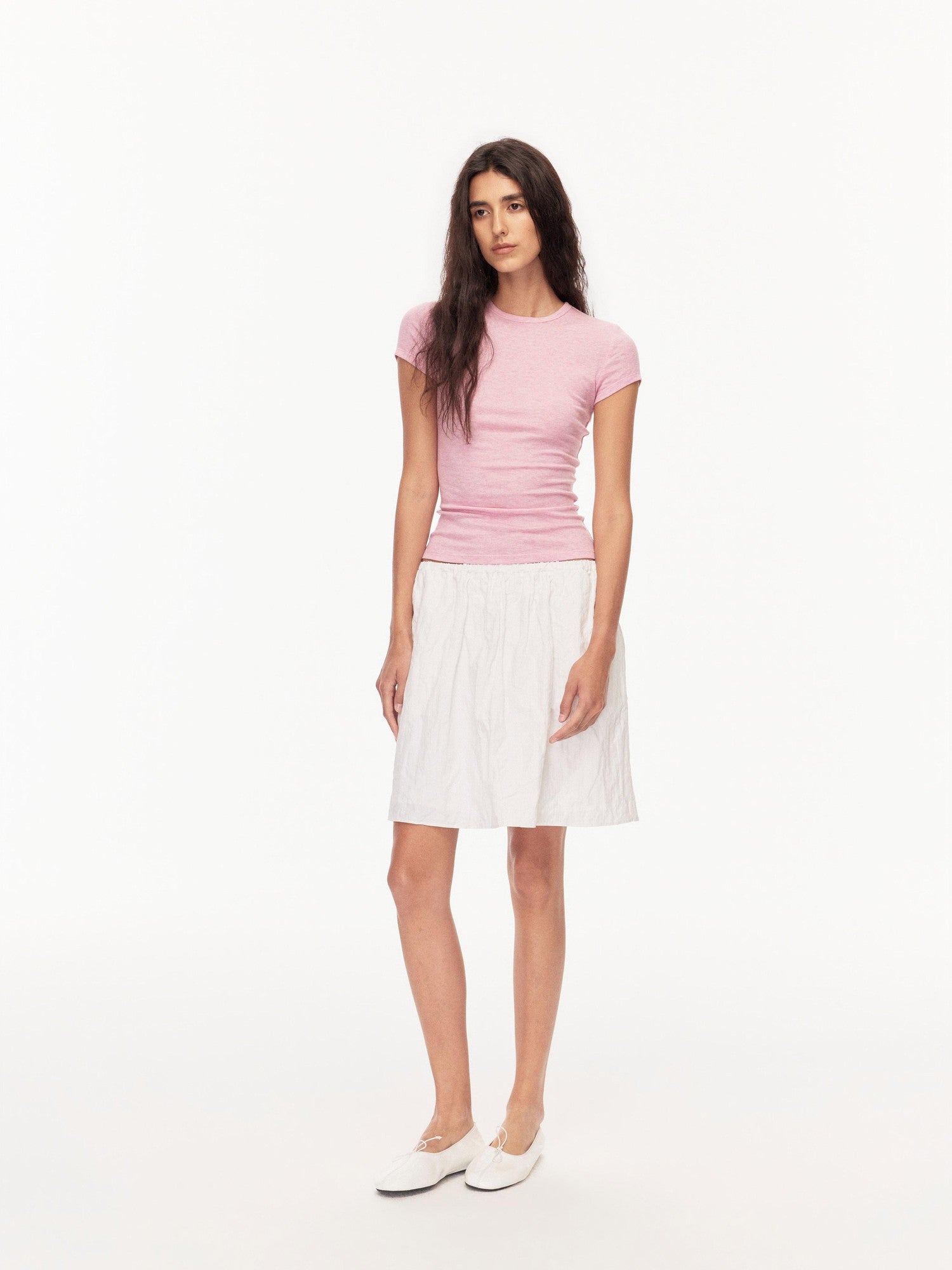 Northbutsouth Multicolor Crew Neck Slim Fit Women&