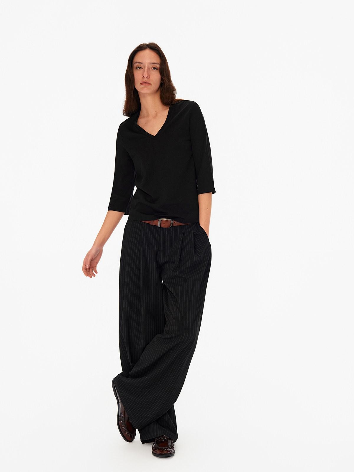 Northbutsouth Multicolor Deep V Soft Touch Women&