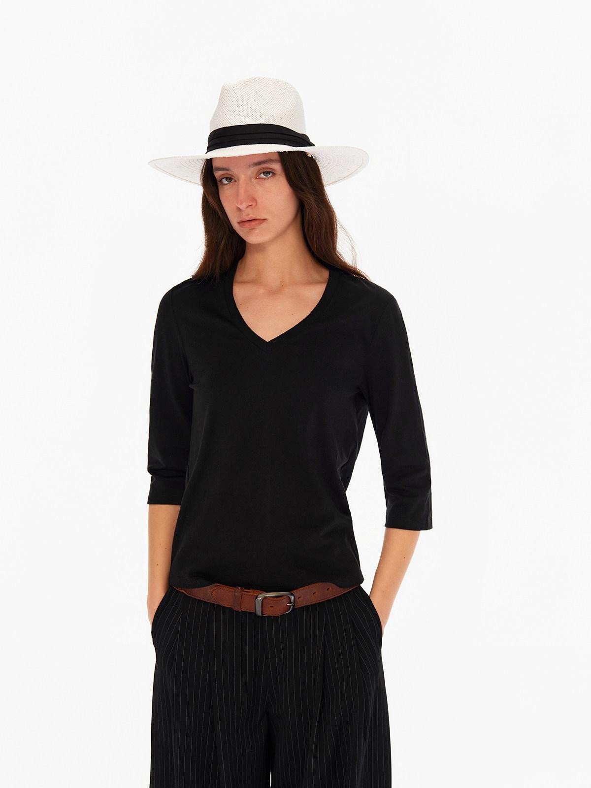 Northbutsouth Multicolor Deep V Soft Touch Women&