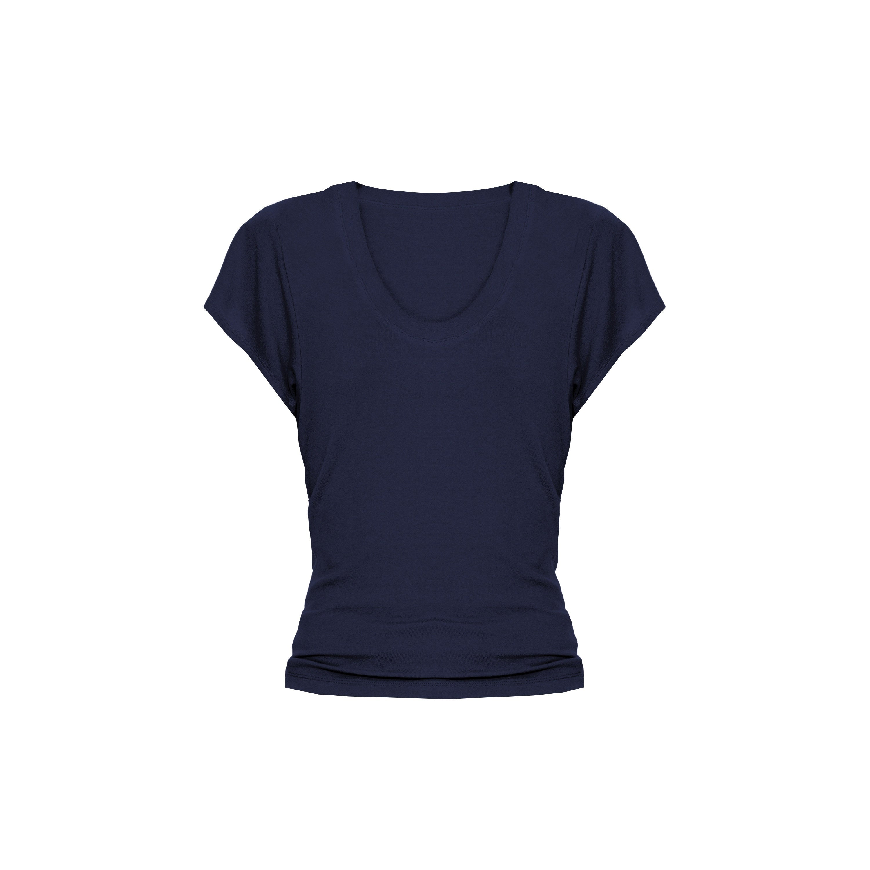 Northbutsouth_Multicolor_Layered_U_Neck_Raw_Edge_Women&