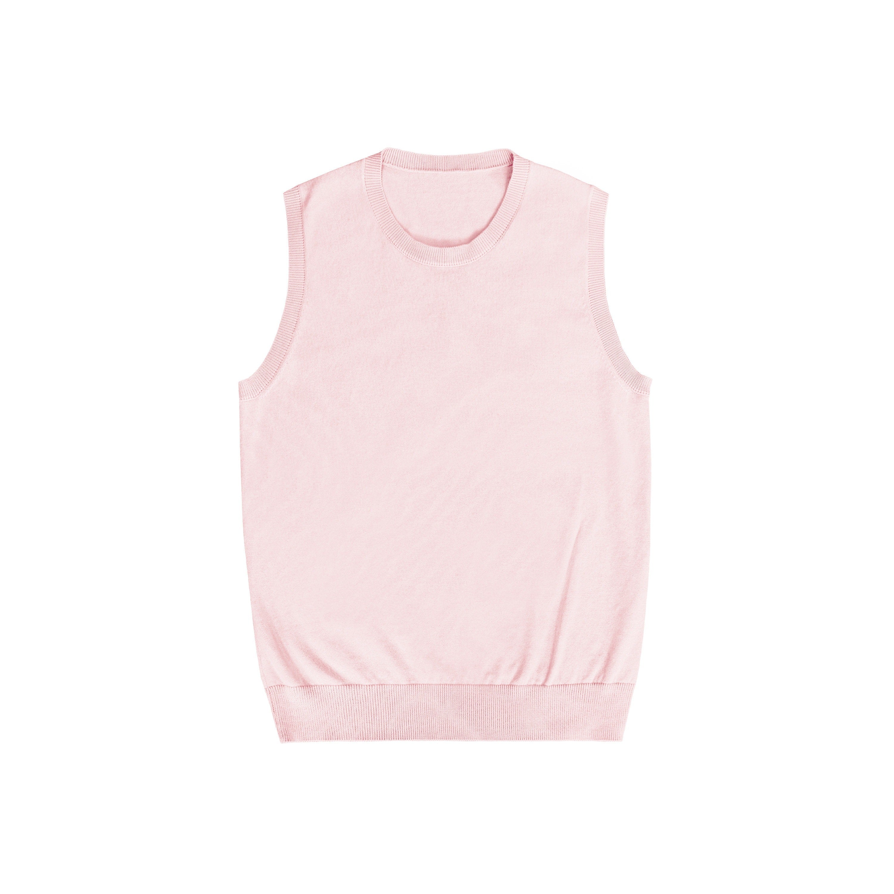 Northbutsouth_Multicolor_Ribbed_Knit_Round_Neck_Tape_Trim_Women&