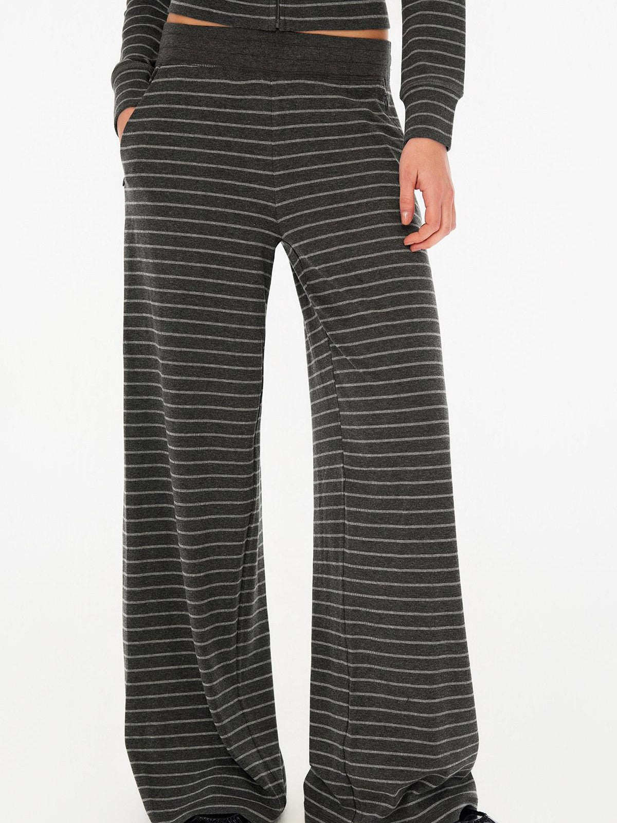 Northbutsouth Multicolor Wide Leg Mid Low Waist Loose Fit Women&