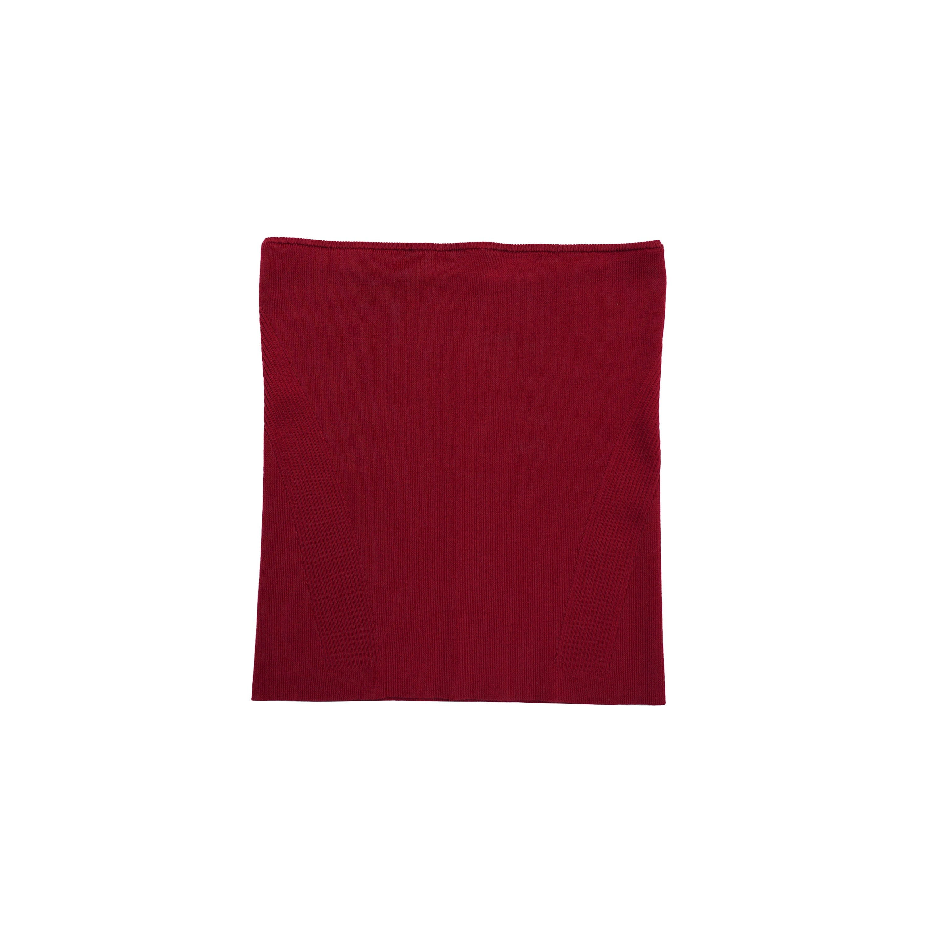 Northbutsouth Multicolor Yangzi Wool High Elasticity Slimming Ribbed Tube Top MISSTT