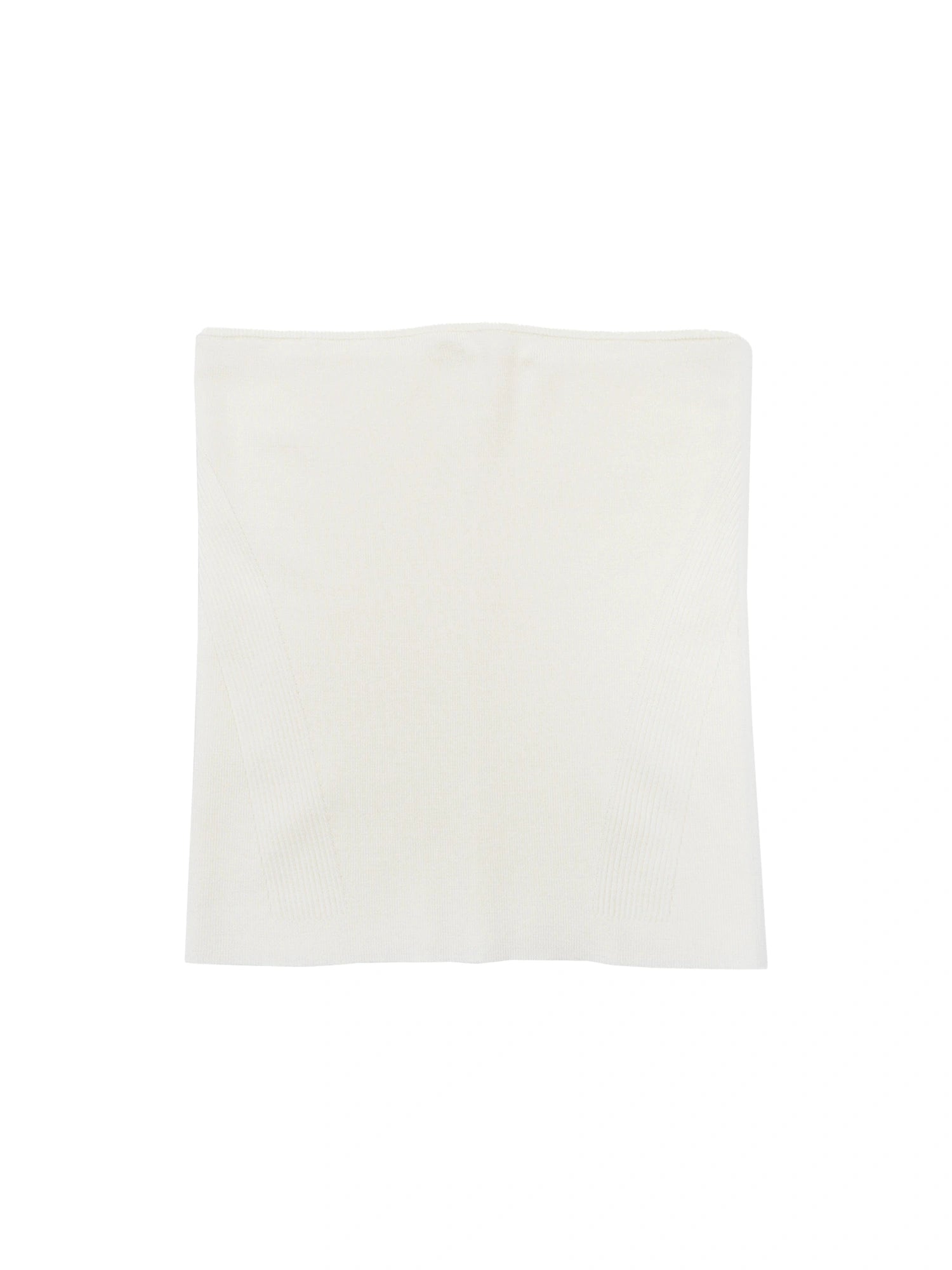 Multicolor Yangzi Wool High Elasticity Slimming Ribbed Tube Top