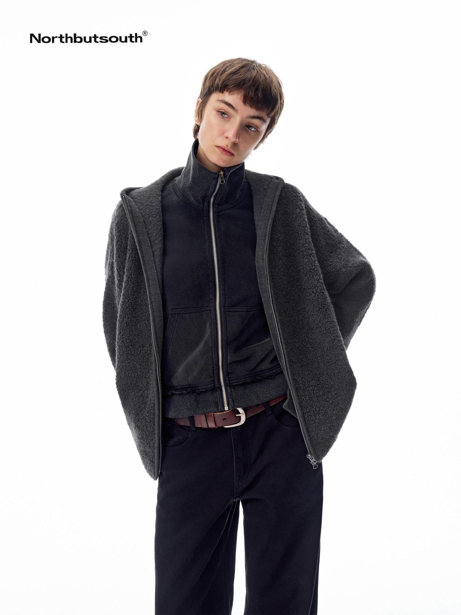 Northbutsouth Natural Thermoregulating Oversized Hooded Women&
