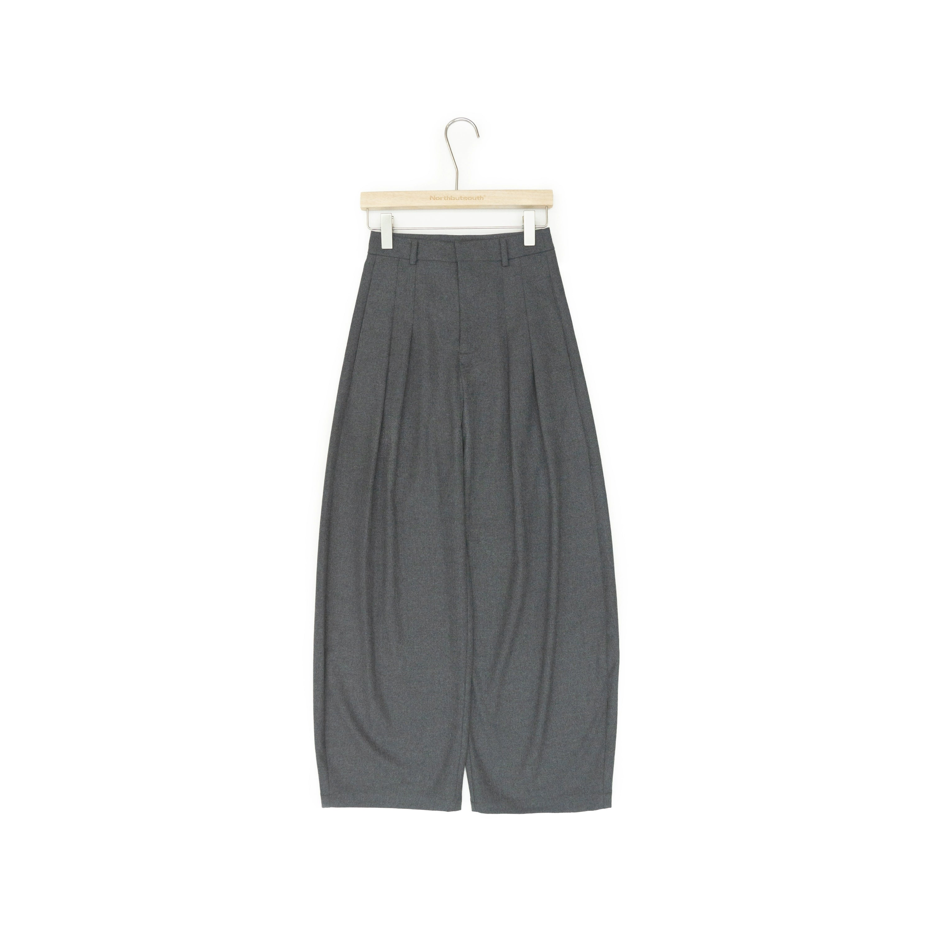 Northbutsouth Pleated Flowy Wide Leg Trousers MISSTT