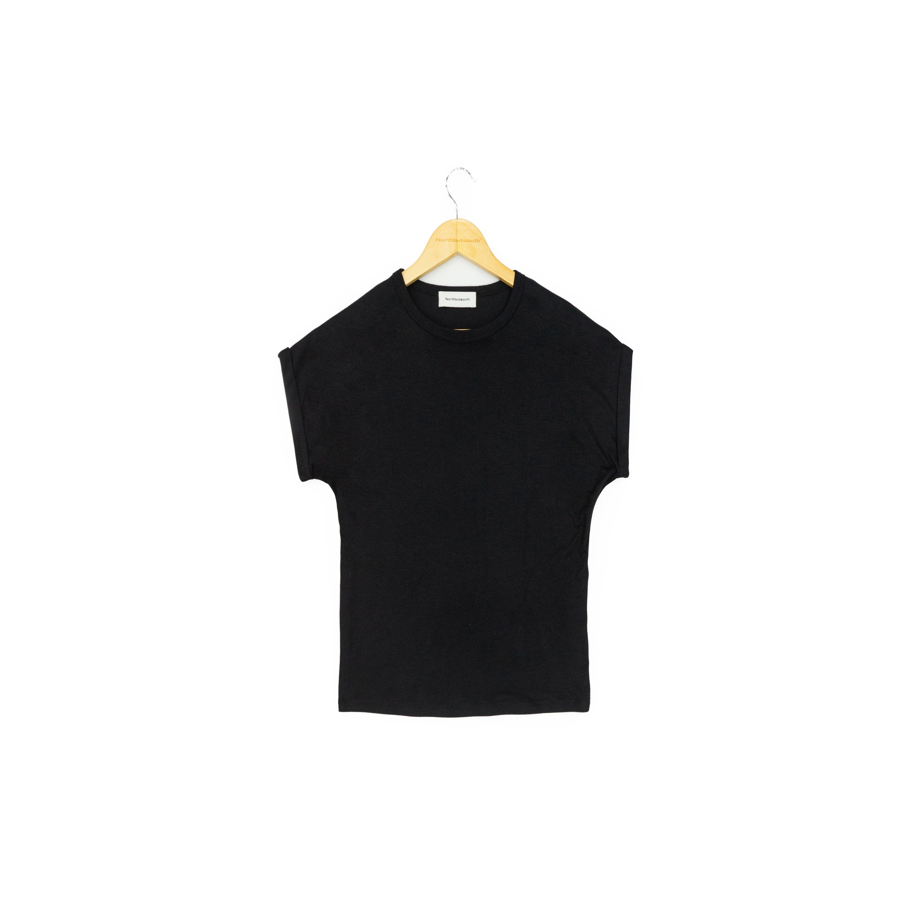 Northbutsouth Raglan Batwing Sleeve Cropped Relaxed Fit T-Shirt MISSTT