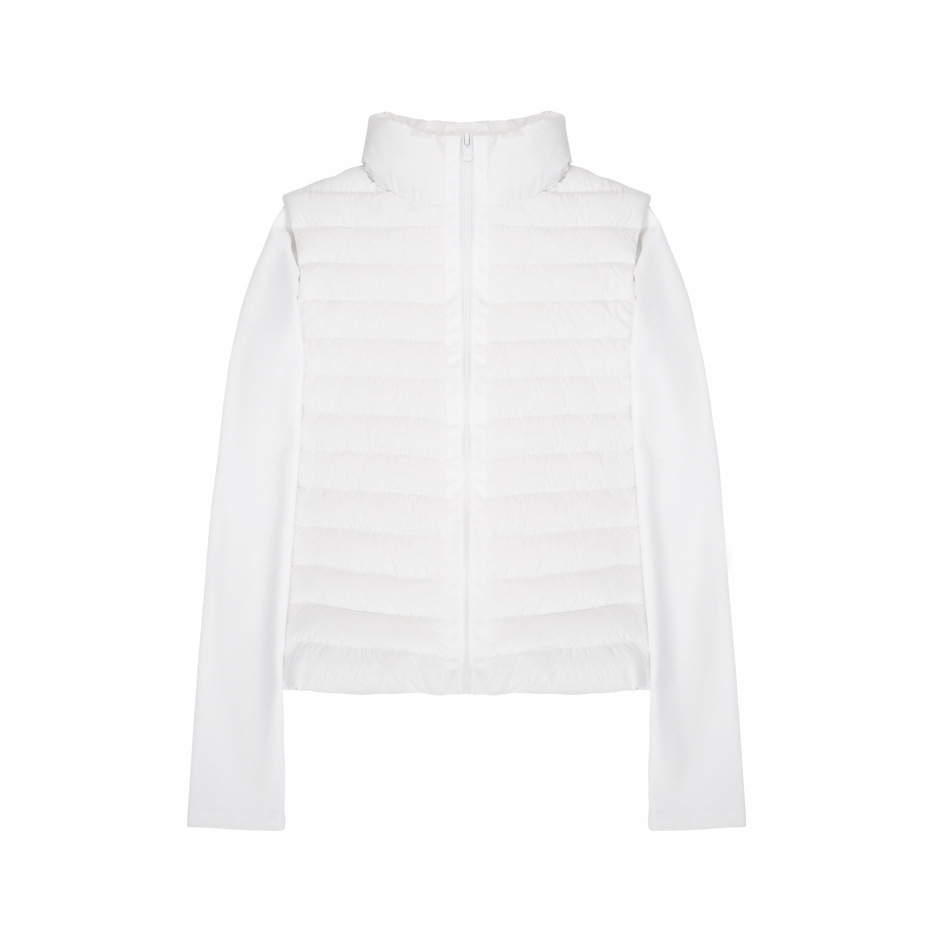 Northbutsouth_Ribbed_Layered_Slim_Fit_Stand_Collar_Women&