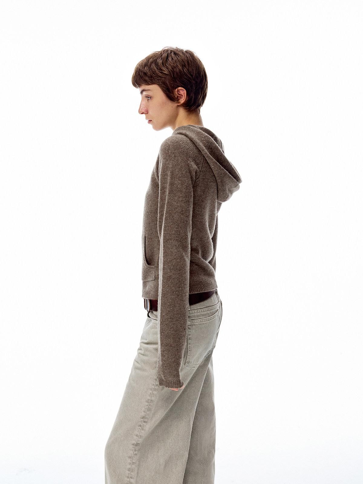 Northbutsouth Ribbed Pocketed Cropped Women&